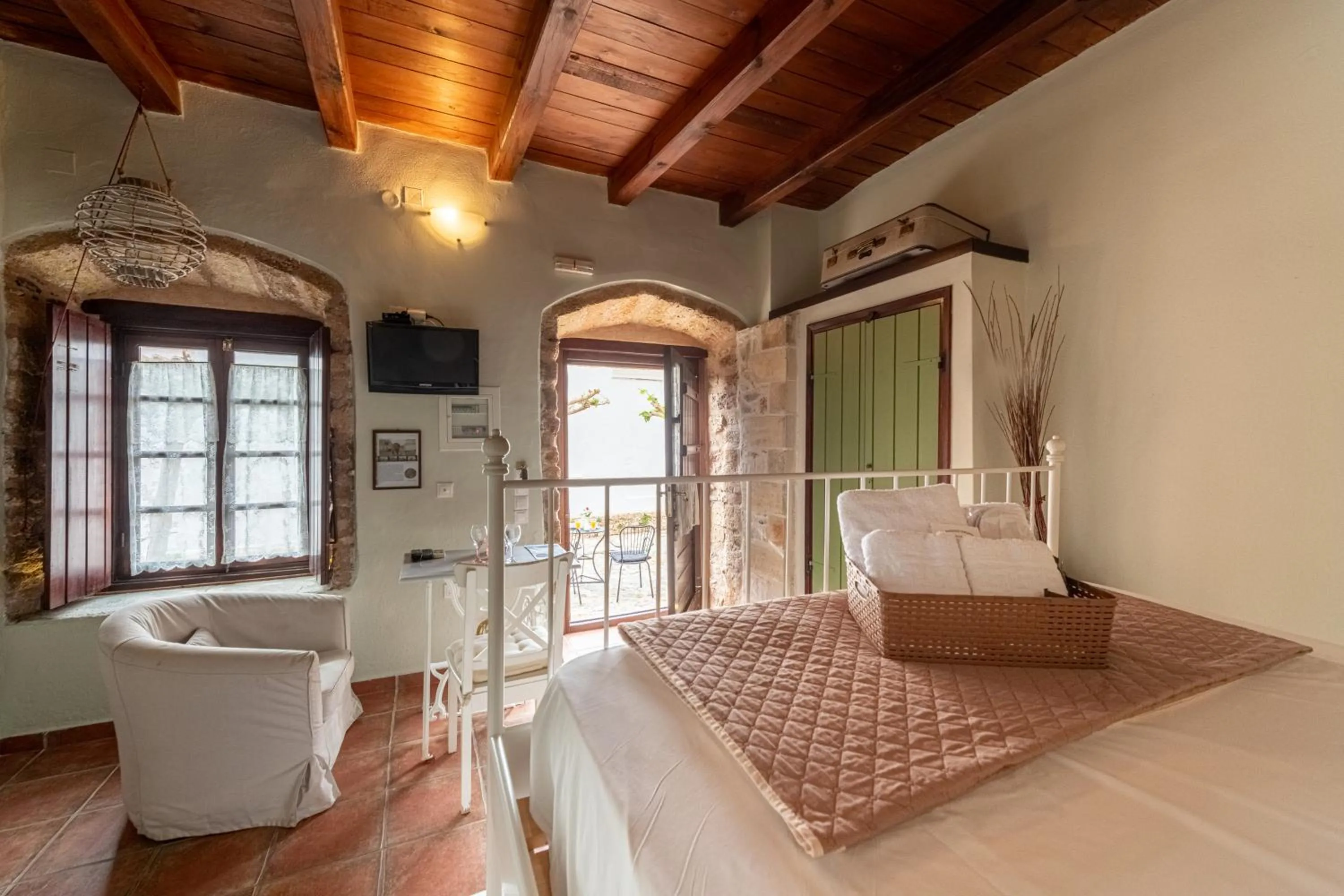 Bed in Guesthouse Kellia