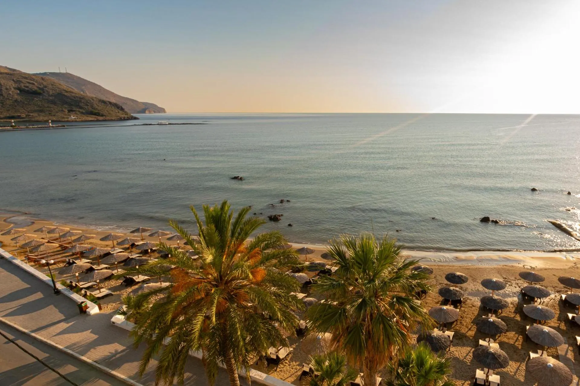 Beach in Corissia Princess Hotel