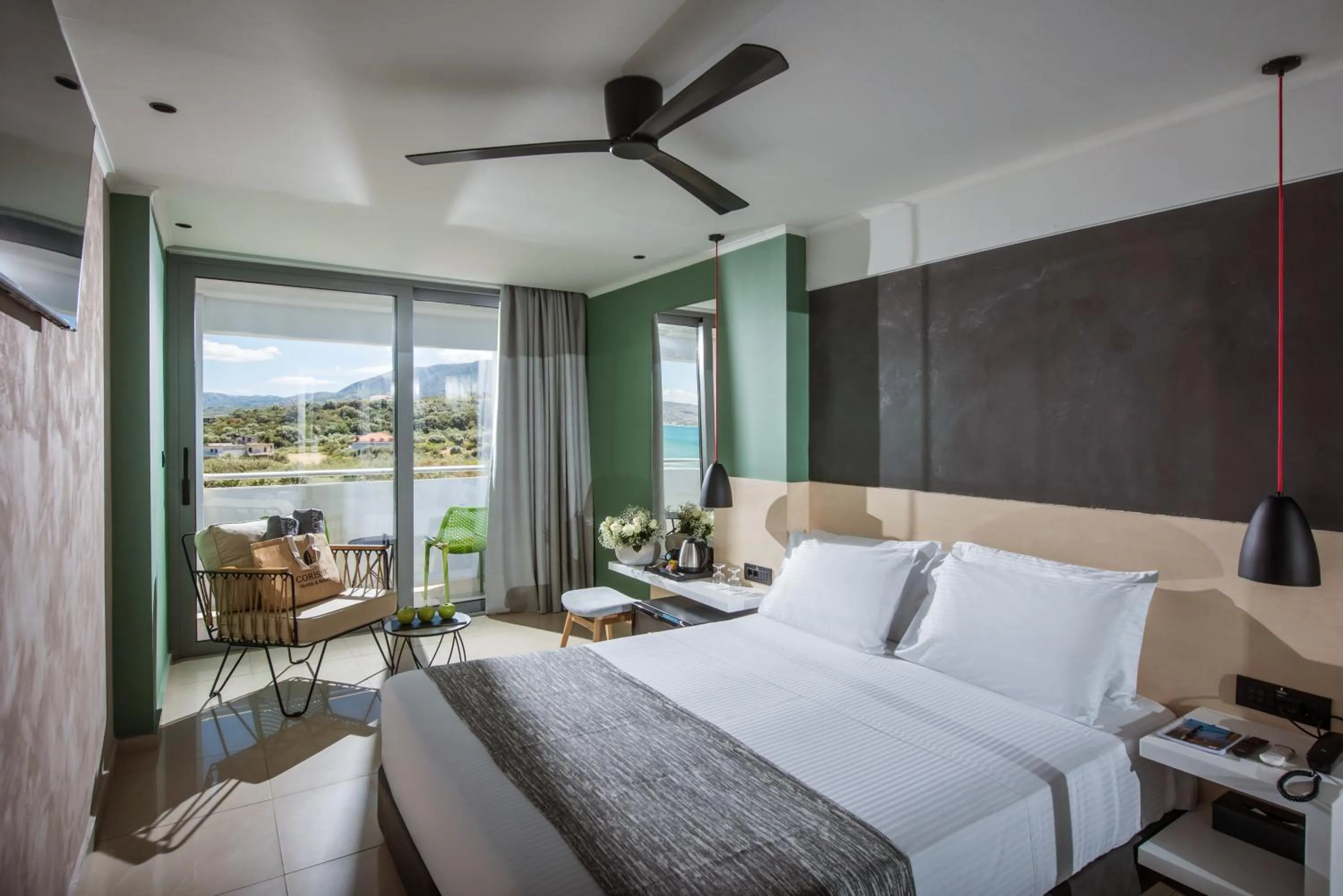 Bed in Corissia Princess Hotel