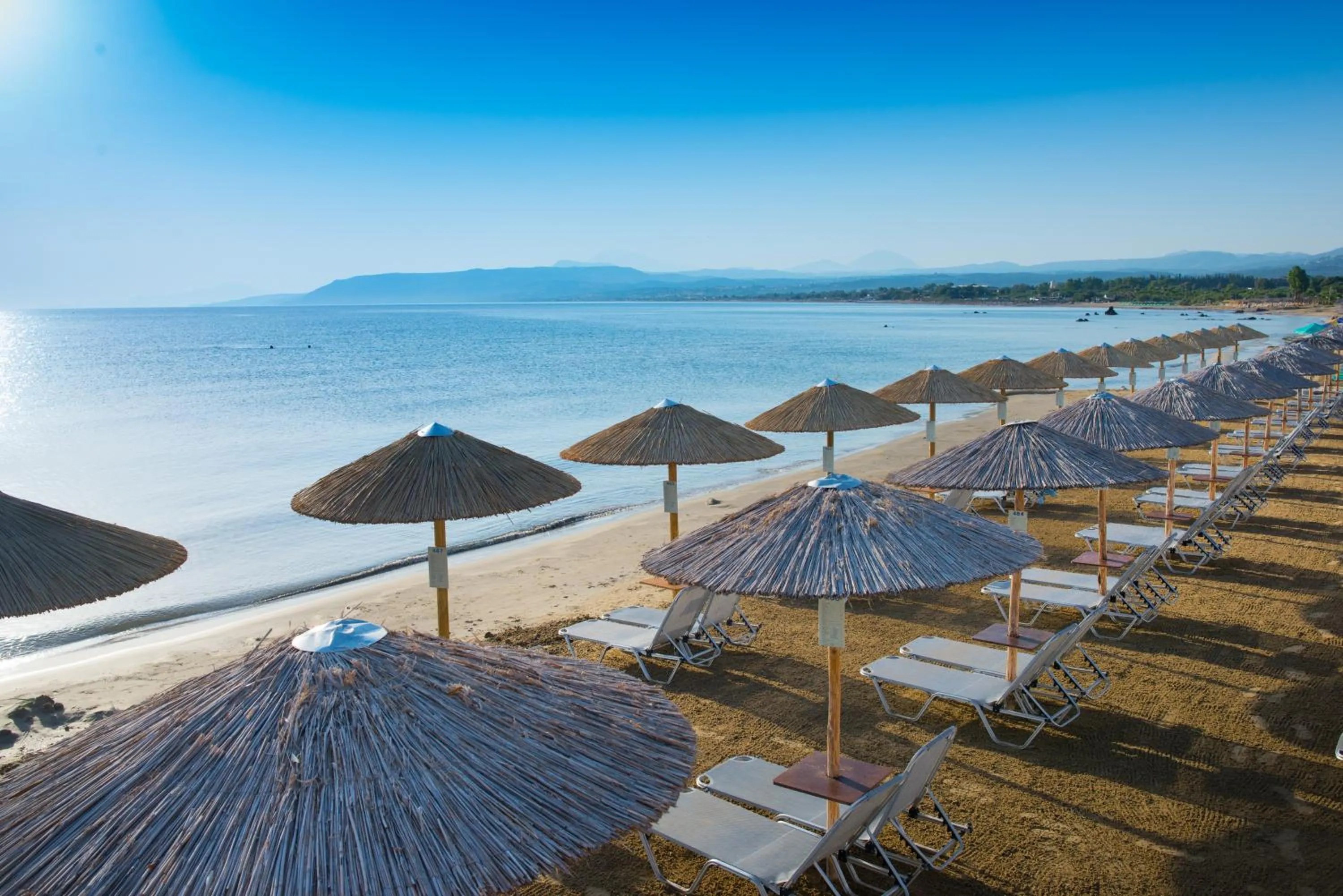 Beach in Corissia Princess Hotel