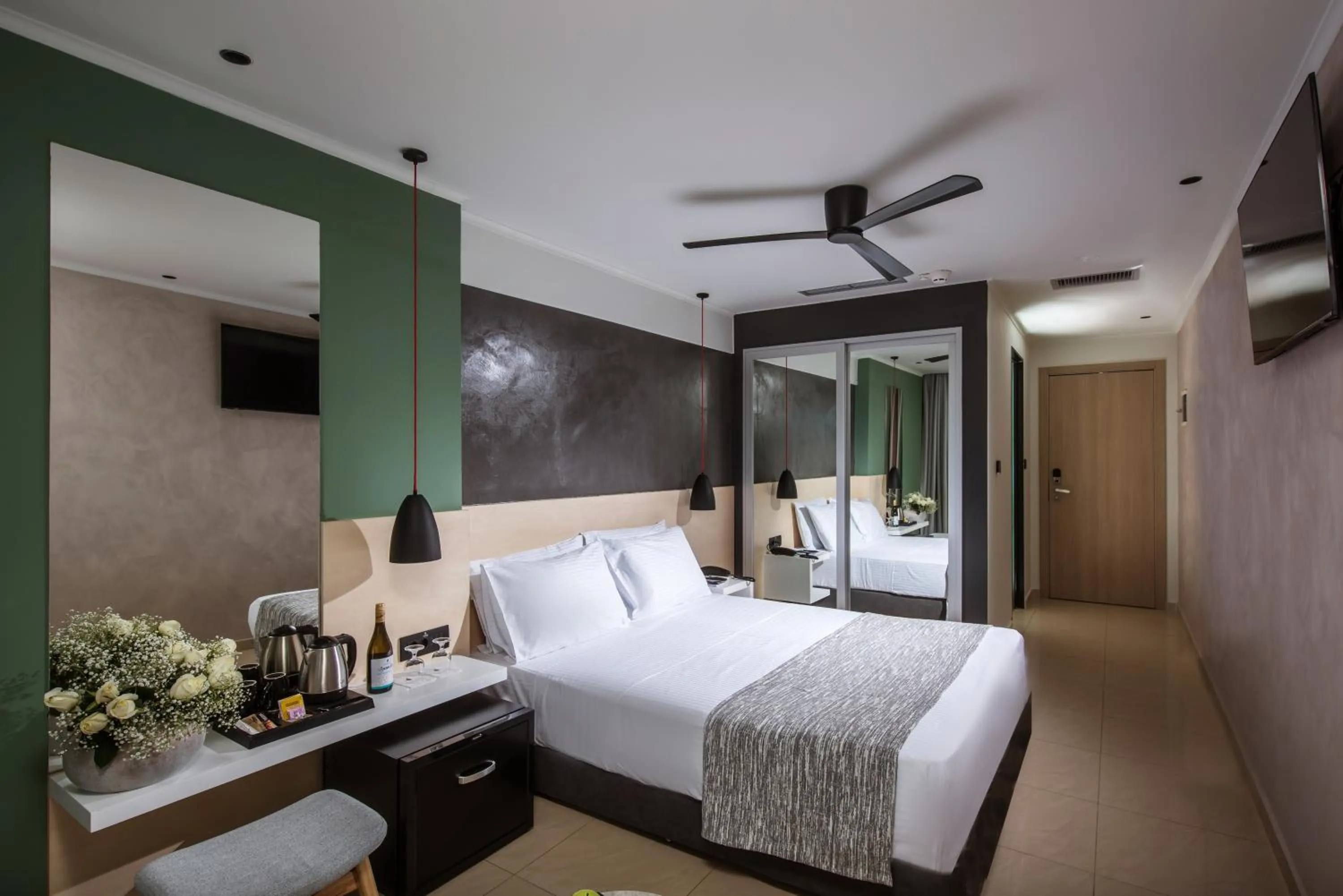 Bed in Corissia Princess Hotel