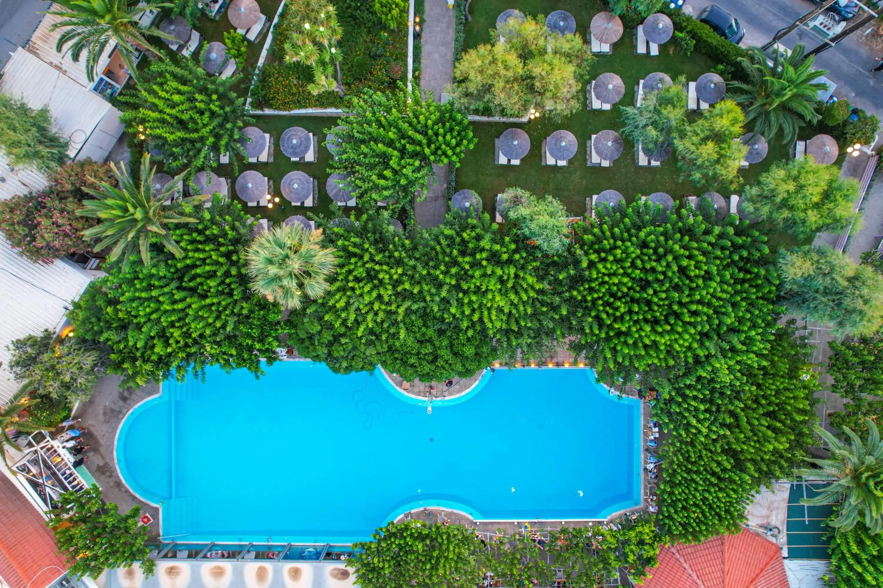 Bird's eye view in Corissia Princess Hotel