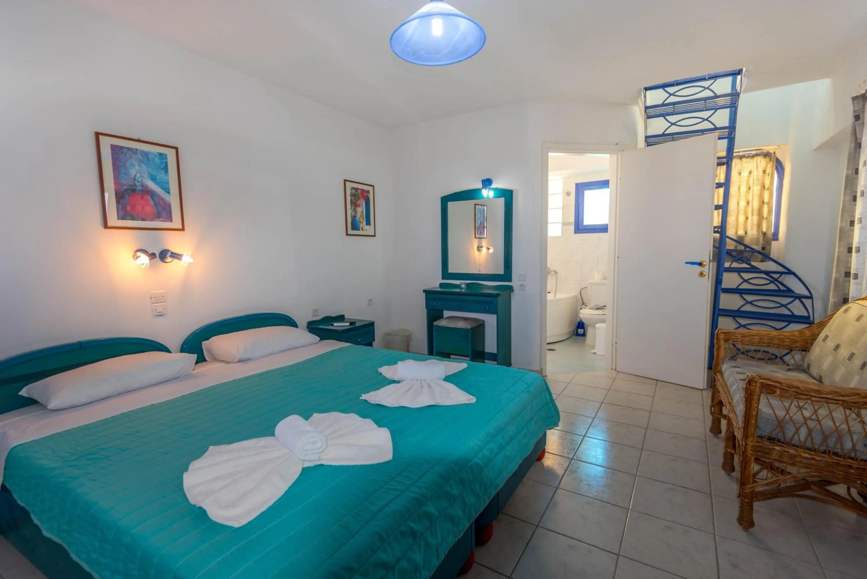 Photo of the whole room, Bed in Caldera View Resort - Adults Only