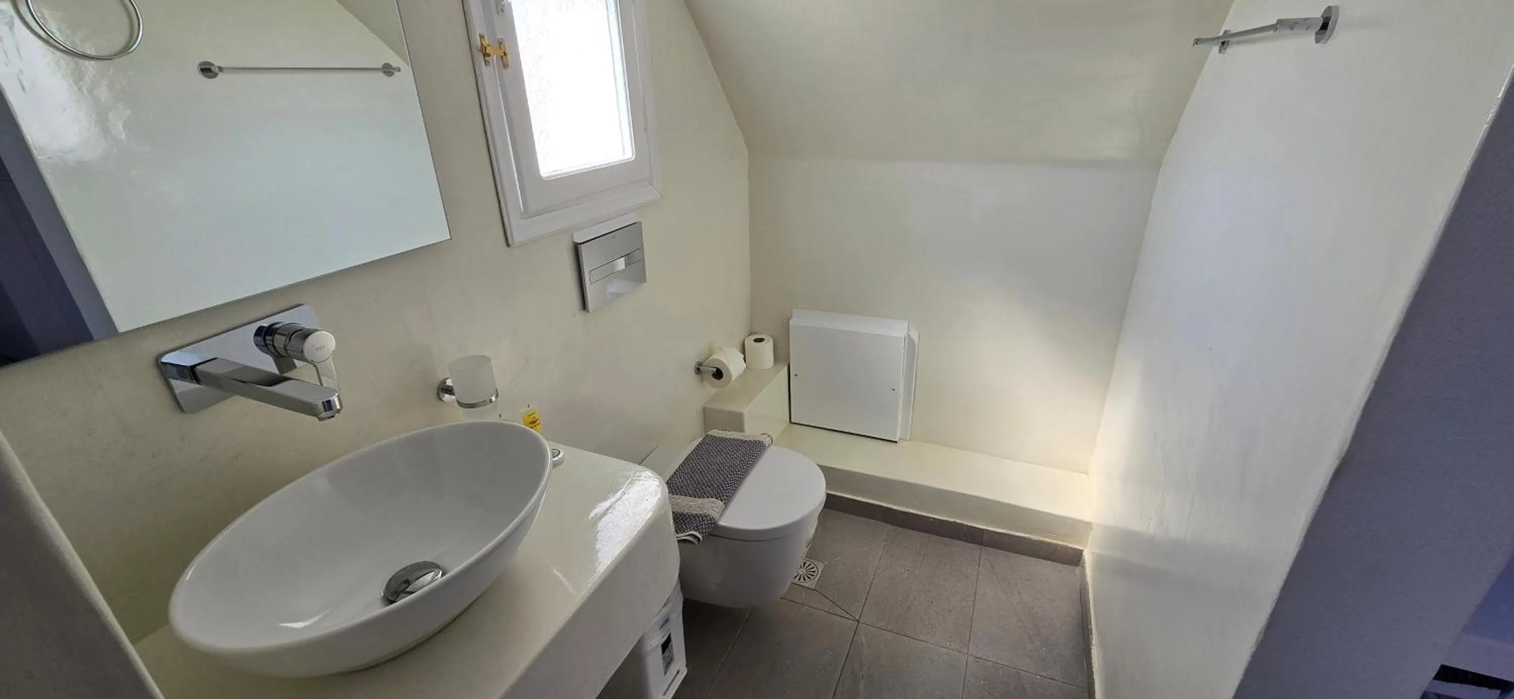 Bathroom in Caldera View Resort - Adults Only