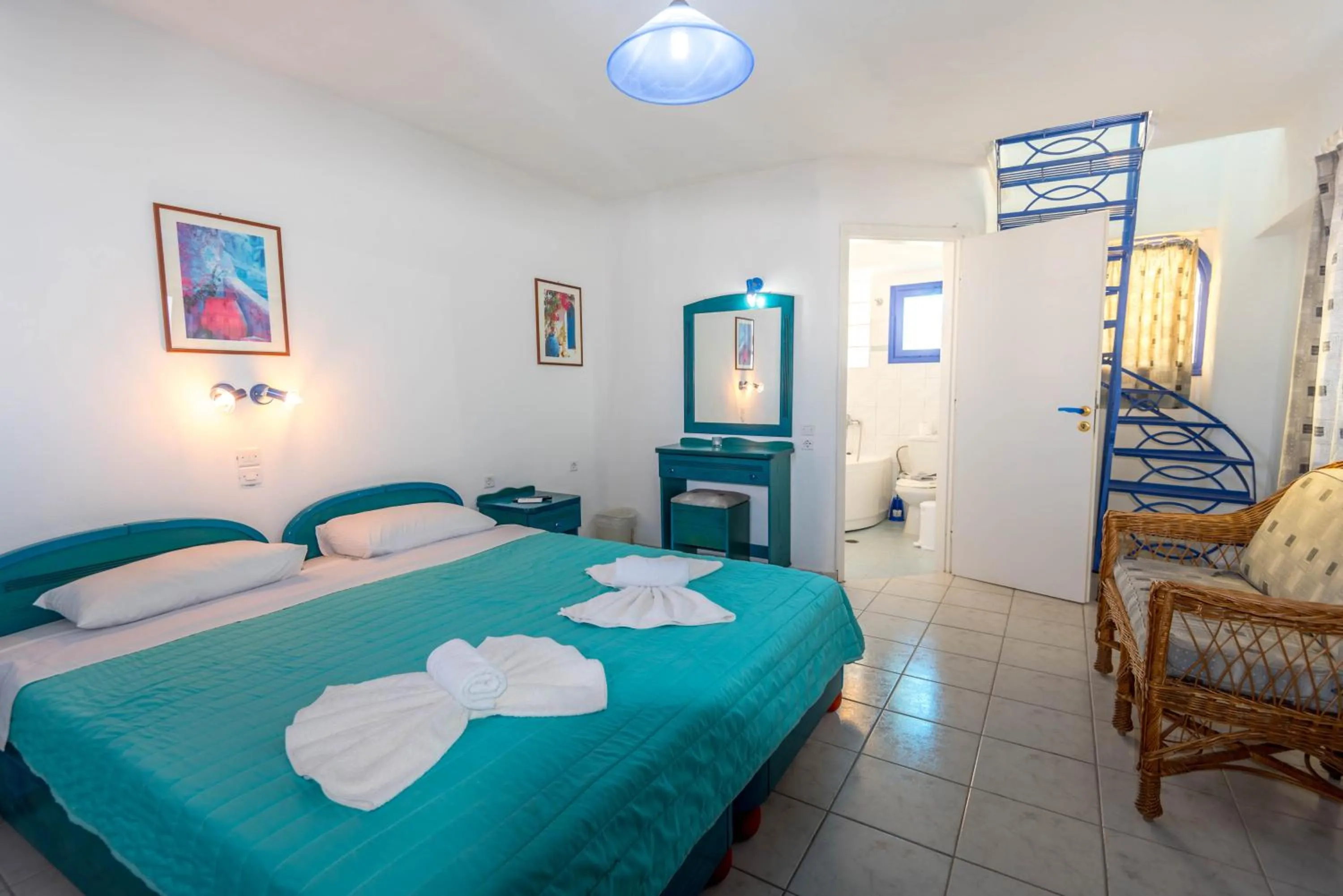 Photo of the whole room, Bed in Caldera View Resort - Adults Only