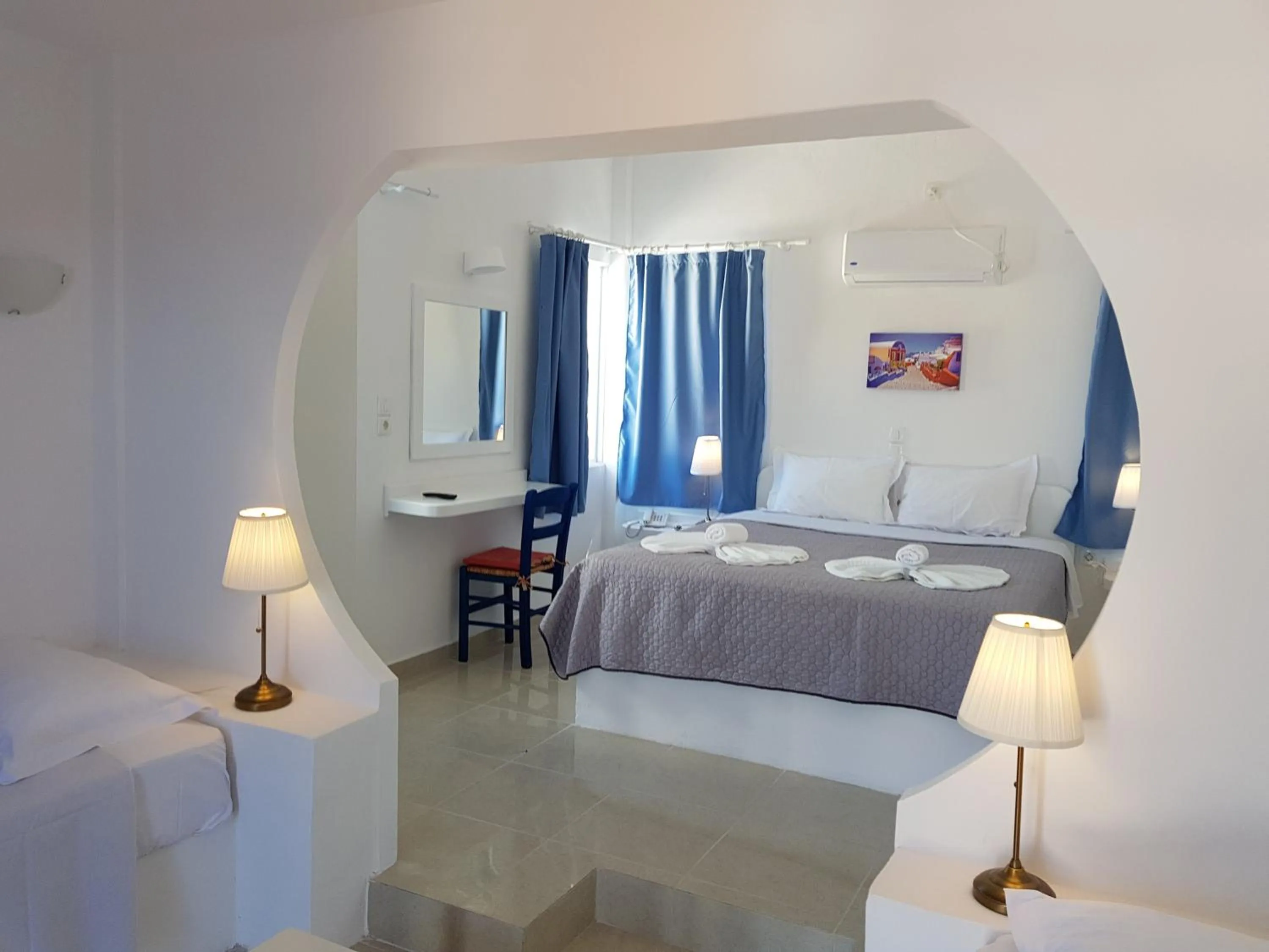 Bedroom, Bed in Caldera View Resort - Adults Only