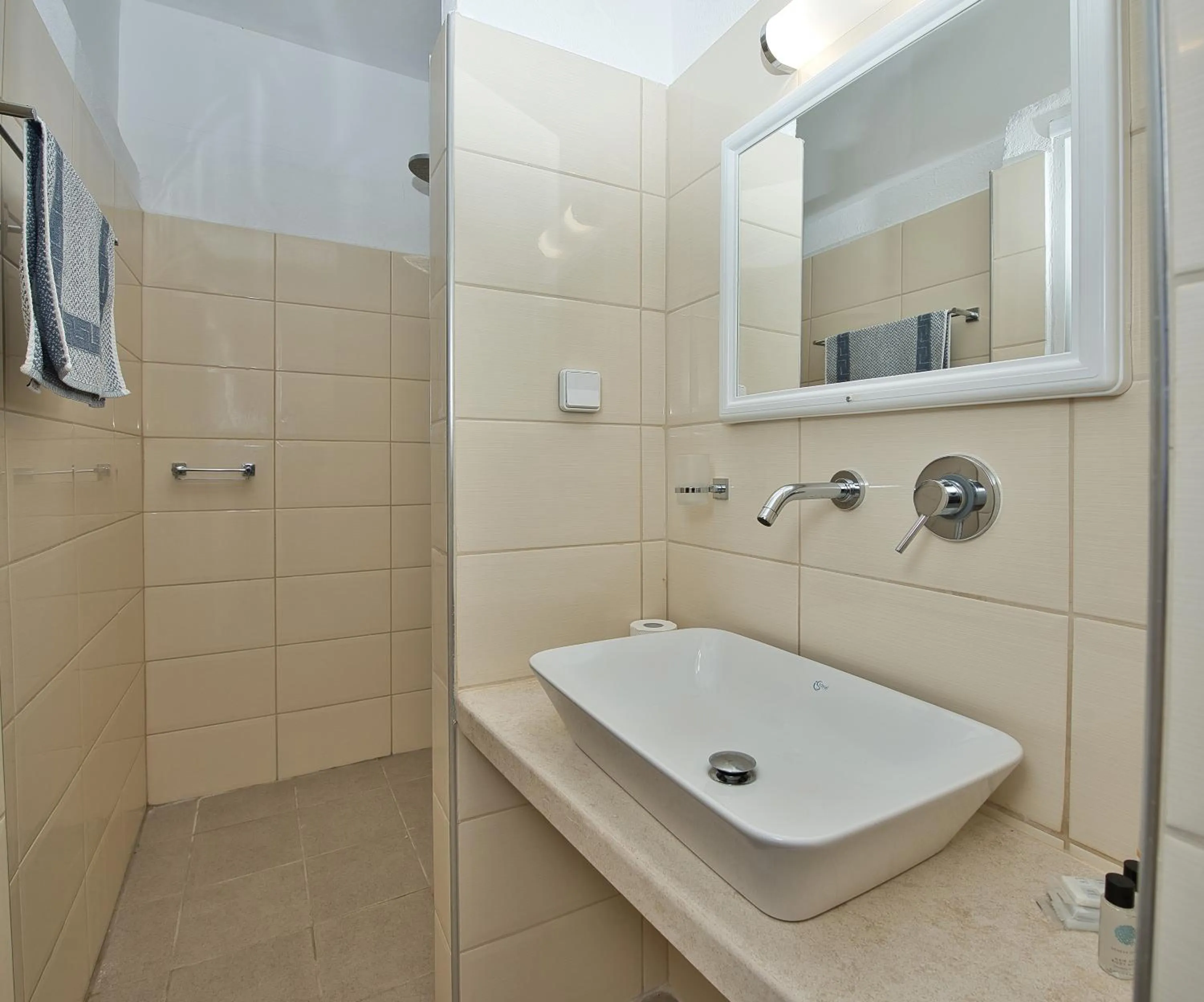 Bathroom in Caldera View Resort - Adults Only
