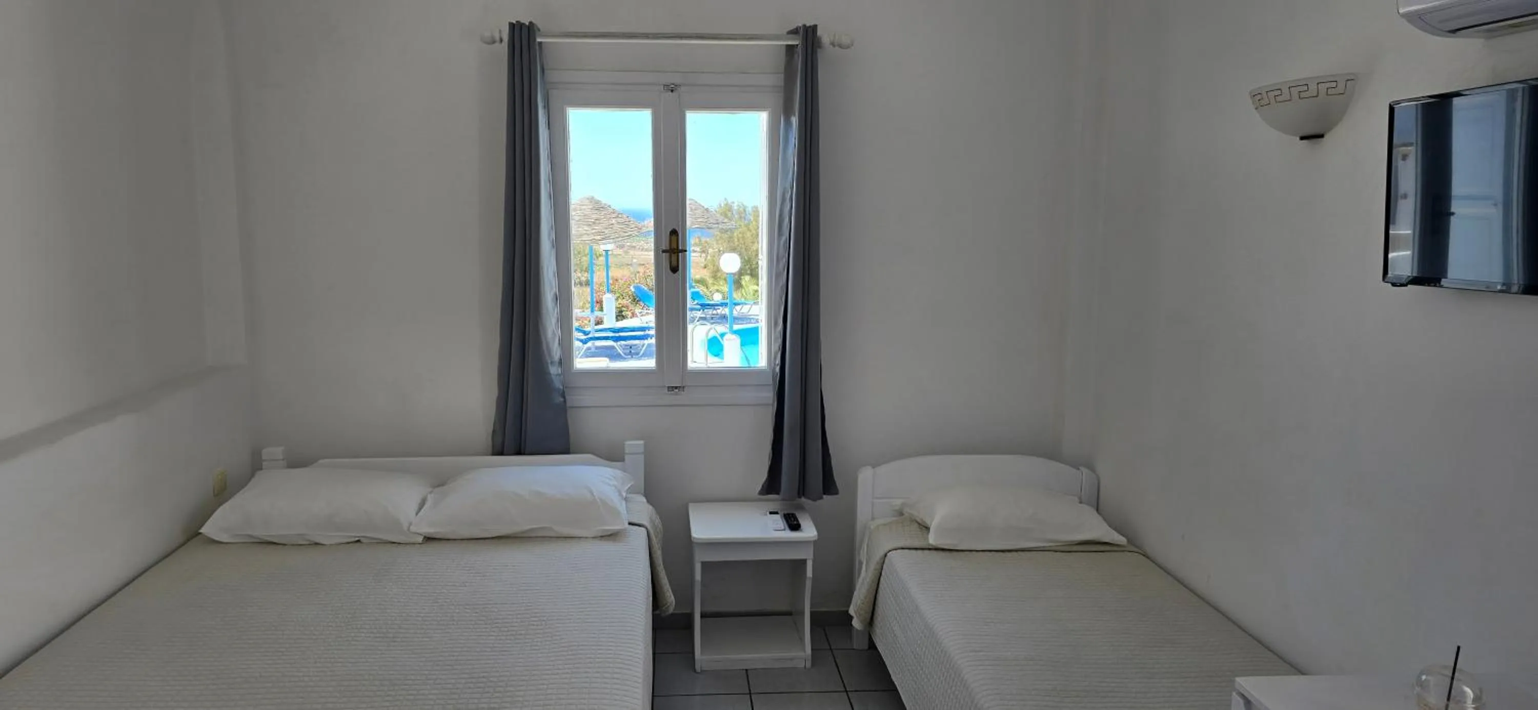 Bedroom, Bed in Caldera View Resort - Adults Only