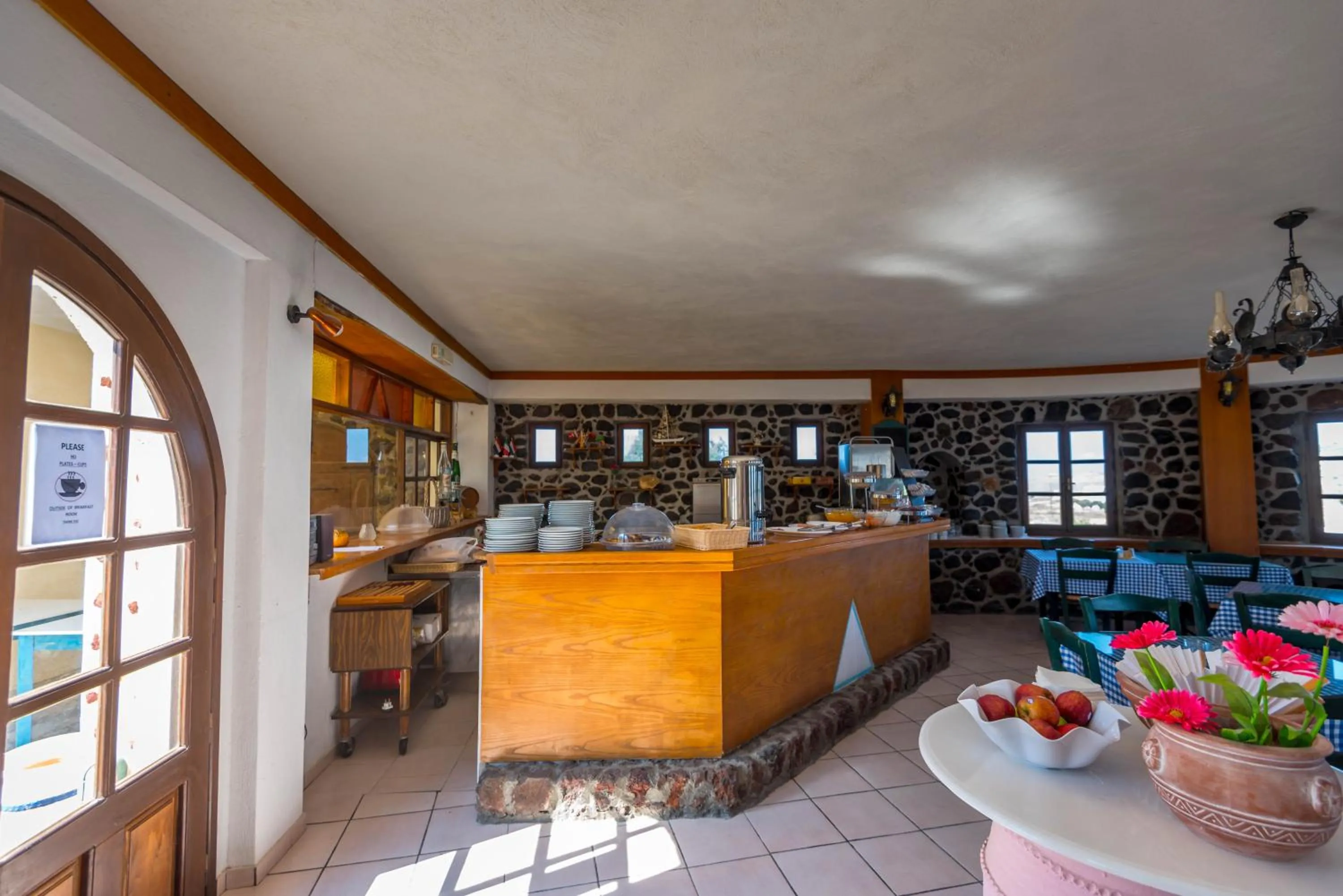 Buffet breakfast in Caldera View Resort - Adults Only