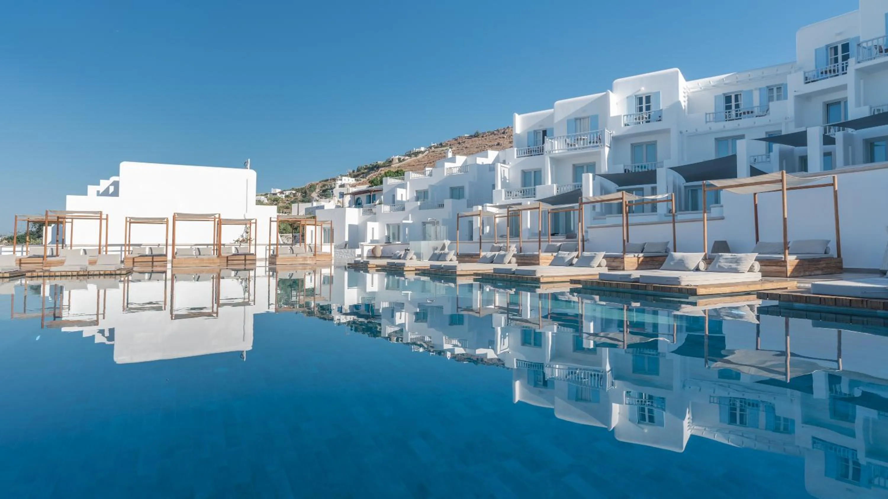 Property building in Manoula's Beach Mykonos Resort