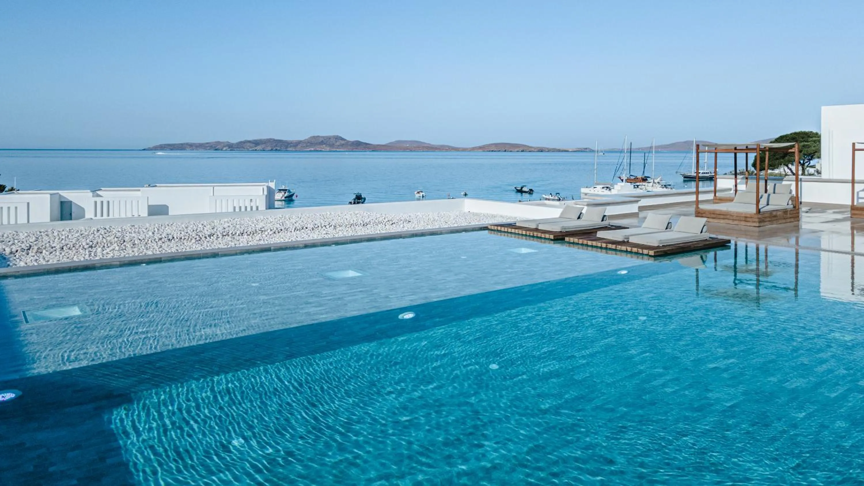 Day in Manoula's Beach Mykonos Resort