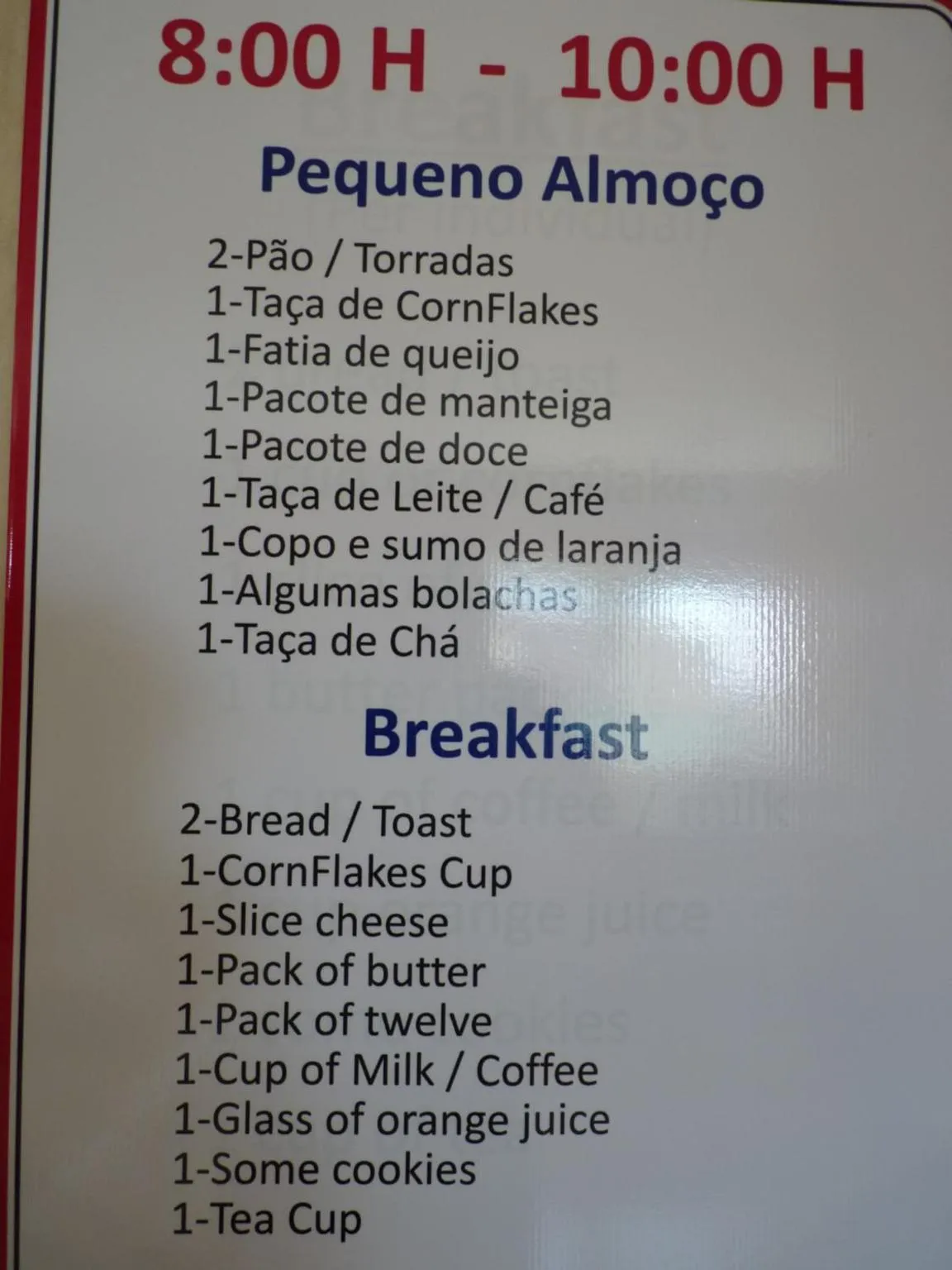 Breakfast in AZORES HOLIDAYS HOUSE -B&B - Suites - Self Check-in KEYBOARD