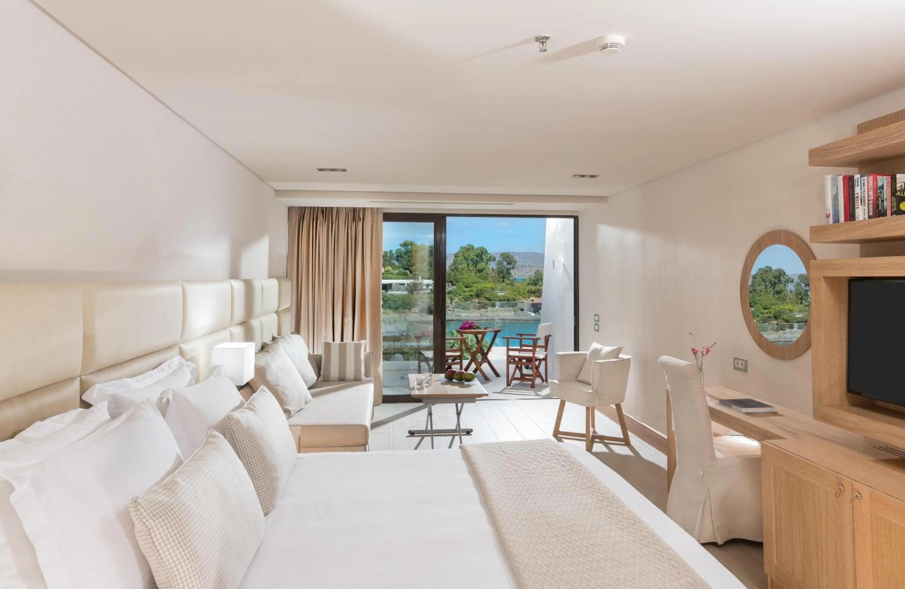 Photo of the whole room, Bed in Elounda Bay Palace, a Member of the Leading Hotels of the World