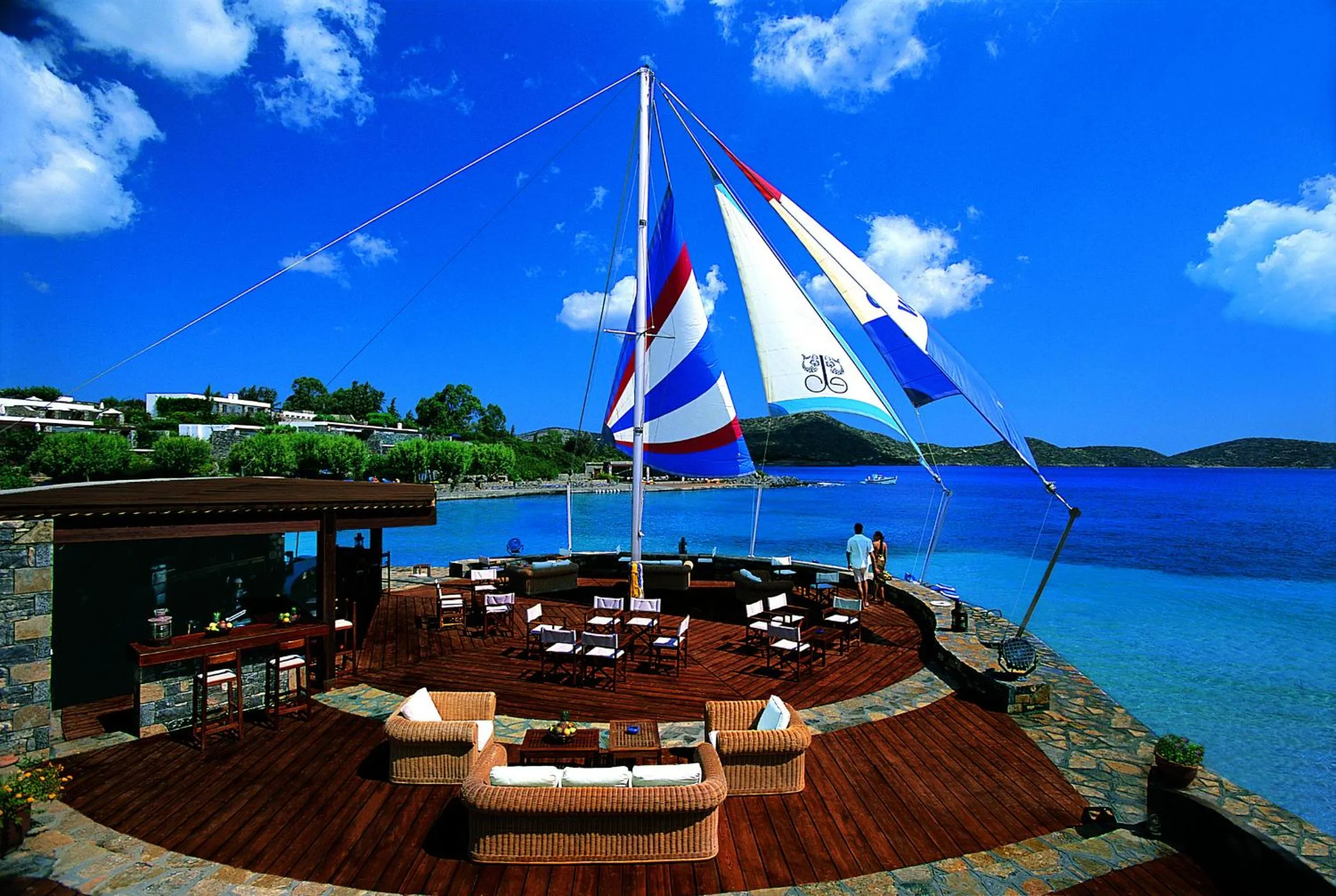 Lounge or bar in Elounda Bay Palace, a Member of the Leading Hotels of the World