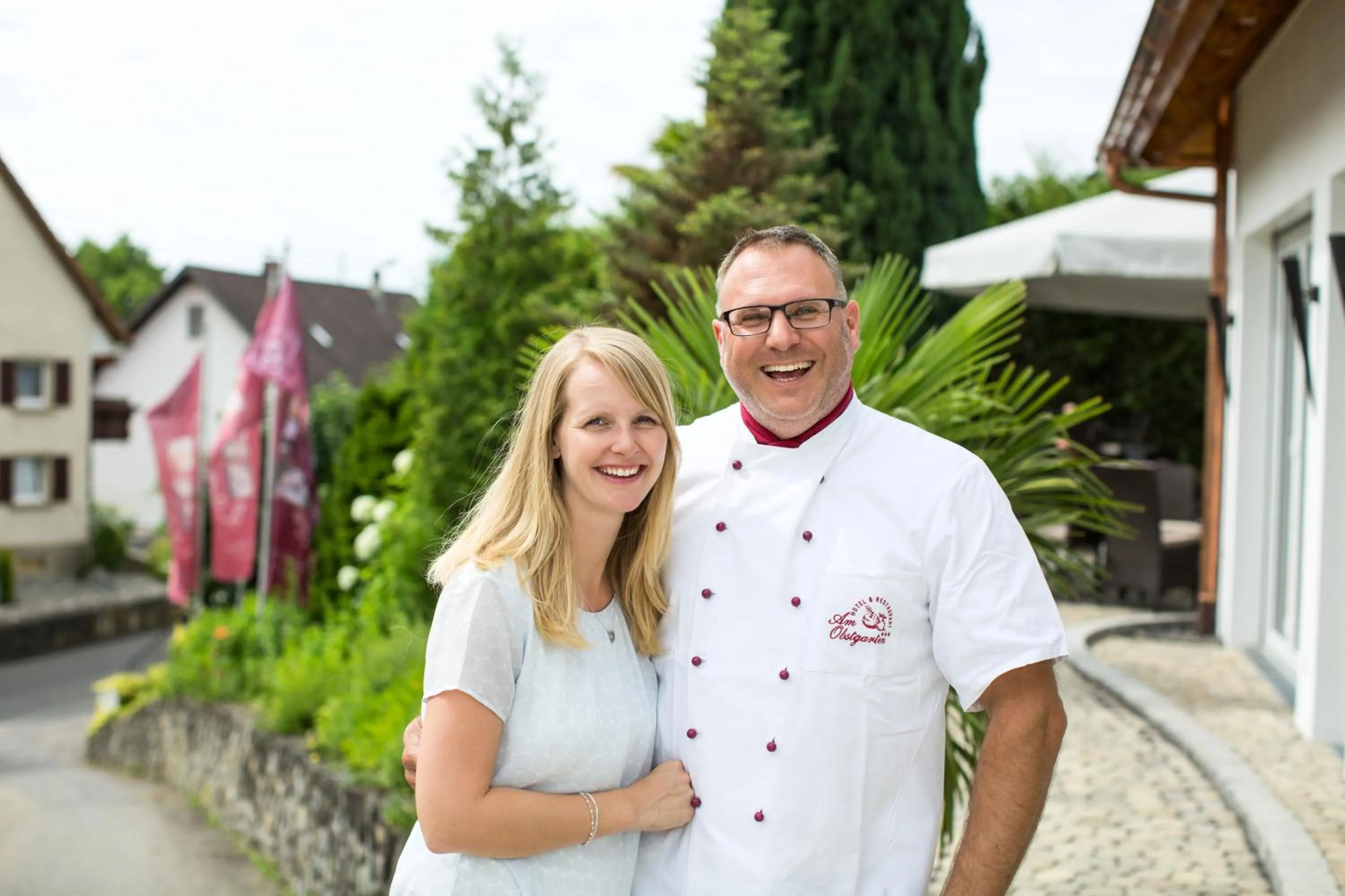 Family in Hotel & Restaurant "Am Obstgarten"
