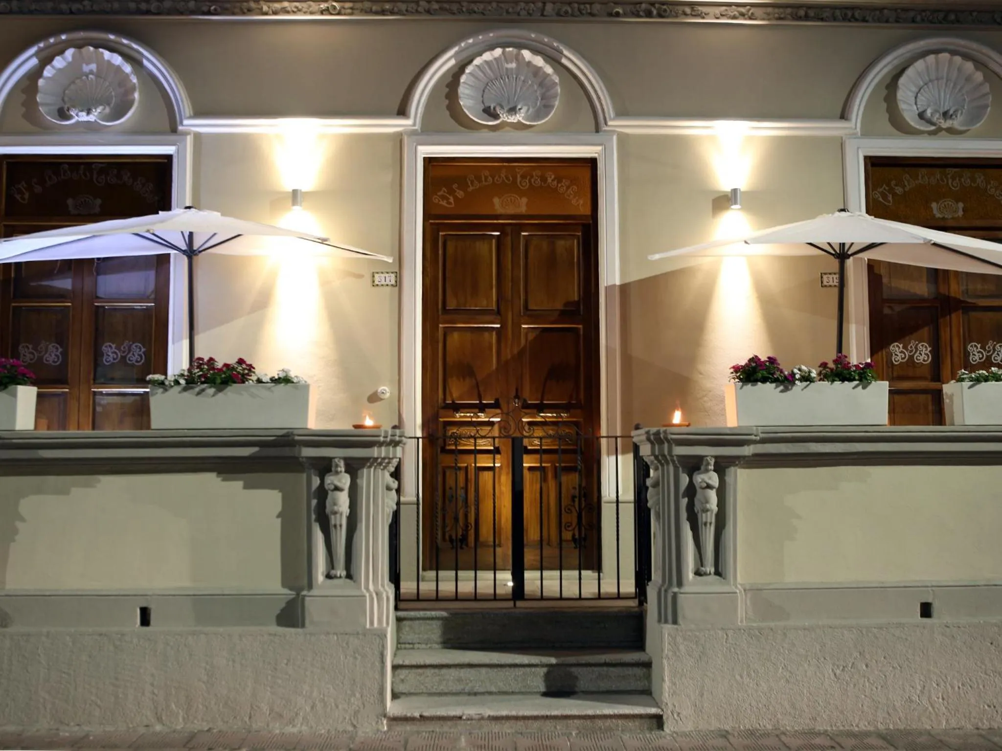 Facade/entrance in Villa Teresa B&B