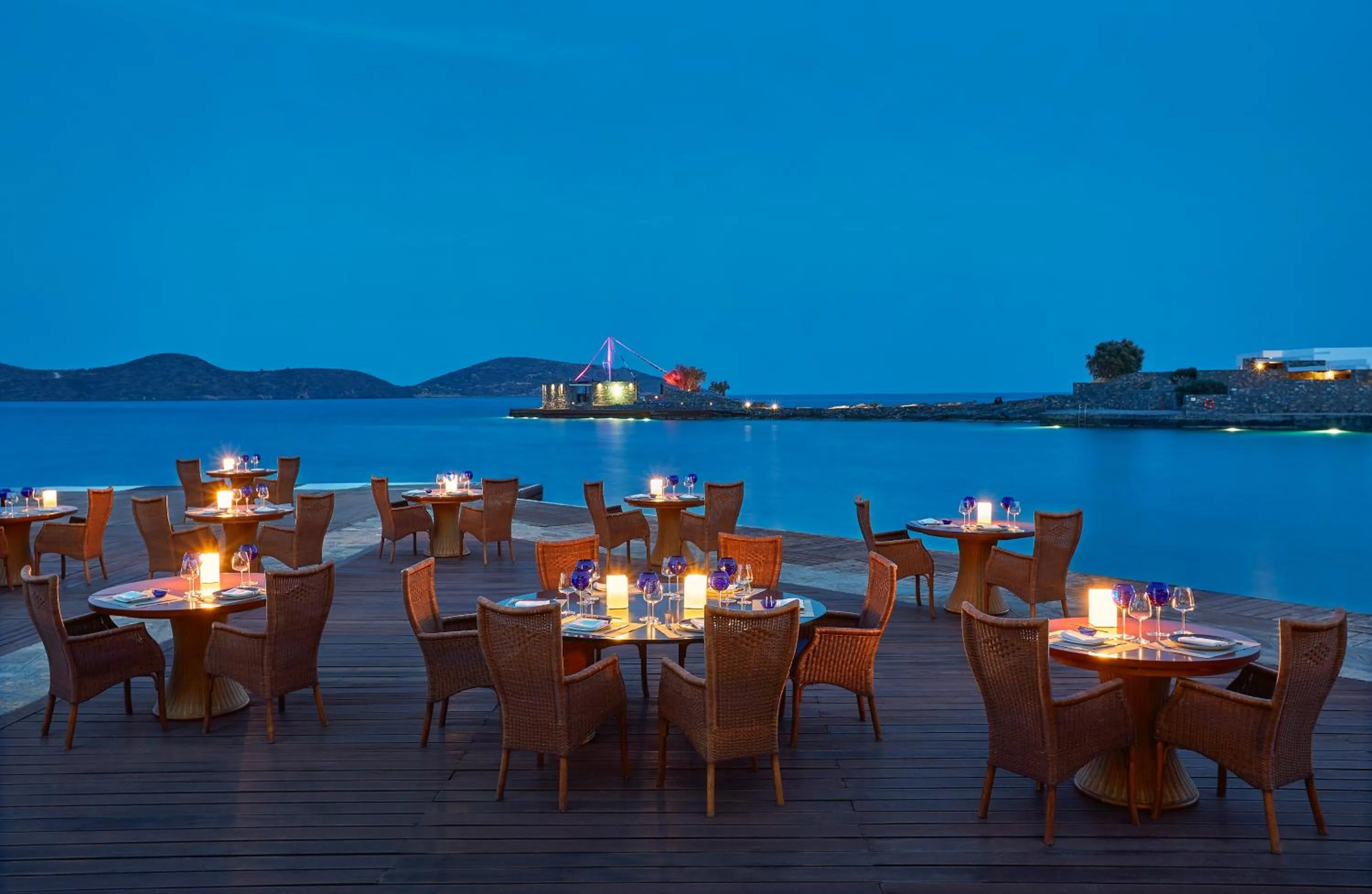 Restaurant/places to eat in Elounda Beach Hotel & Villas, a Member of the Leading Hotels of the World