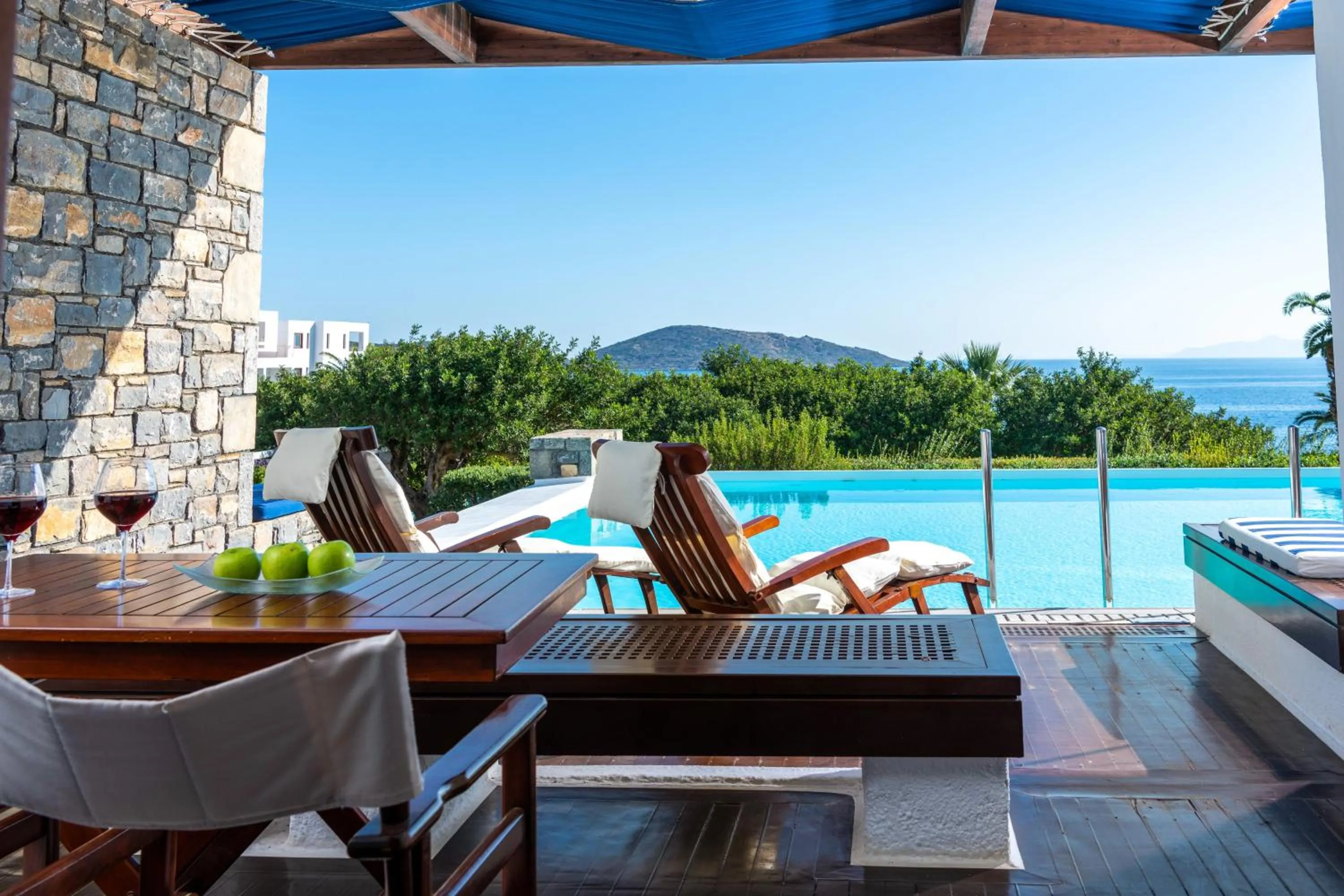 Sea view in Elounda Beach Hotel & Villas, a Member of the Leading Hotels of the World