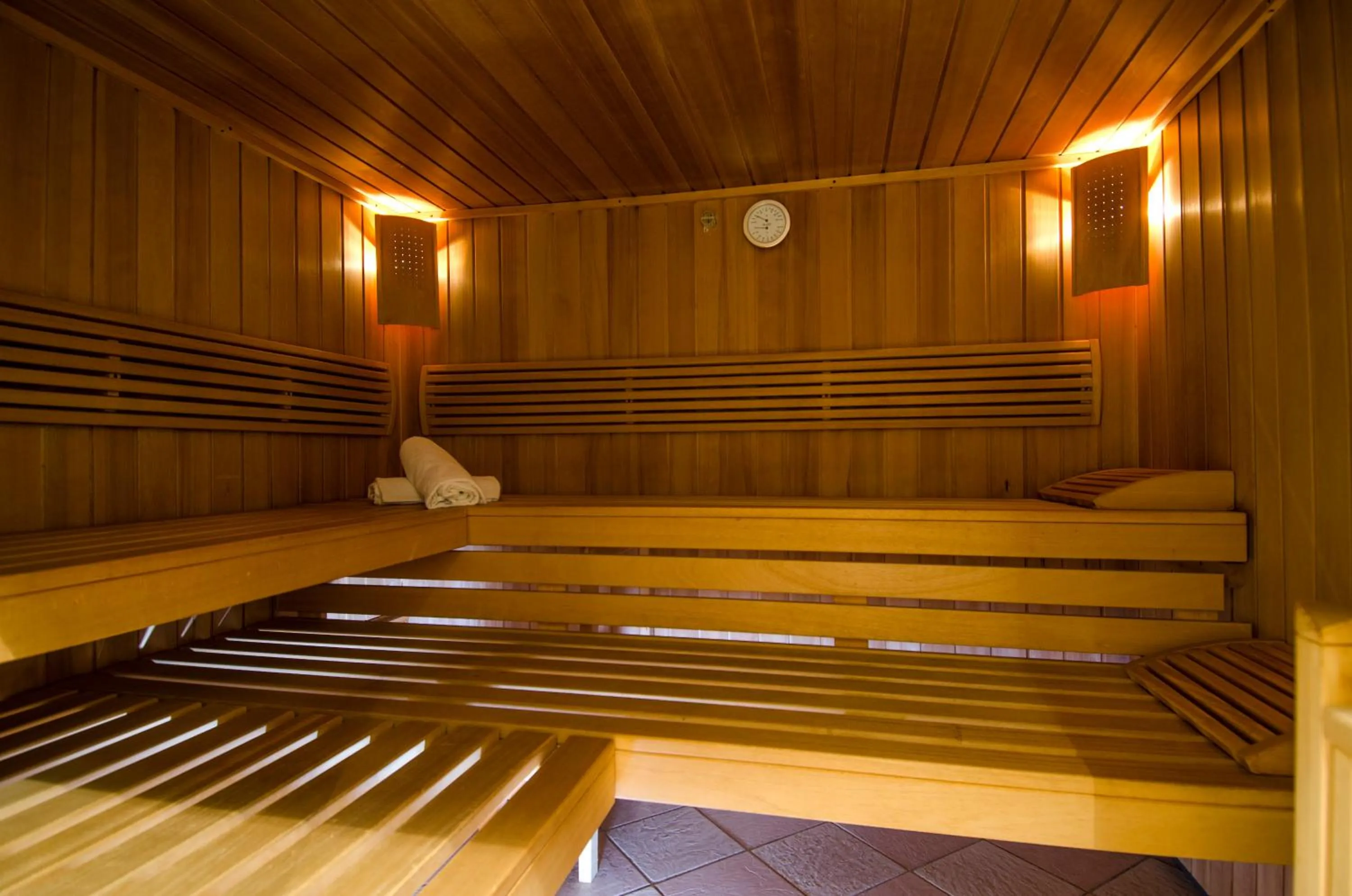 Sauna in Hotel Garni Siegele - inklusive Silvretta-Card PREMIUM