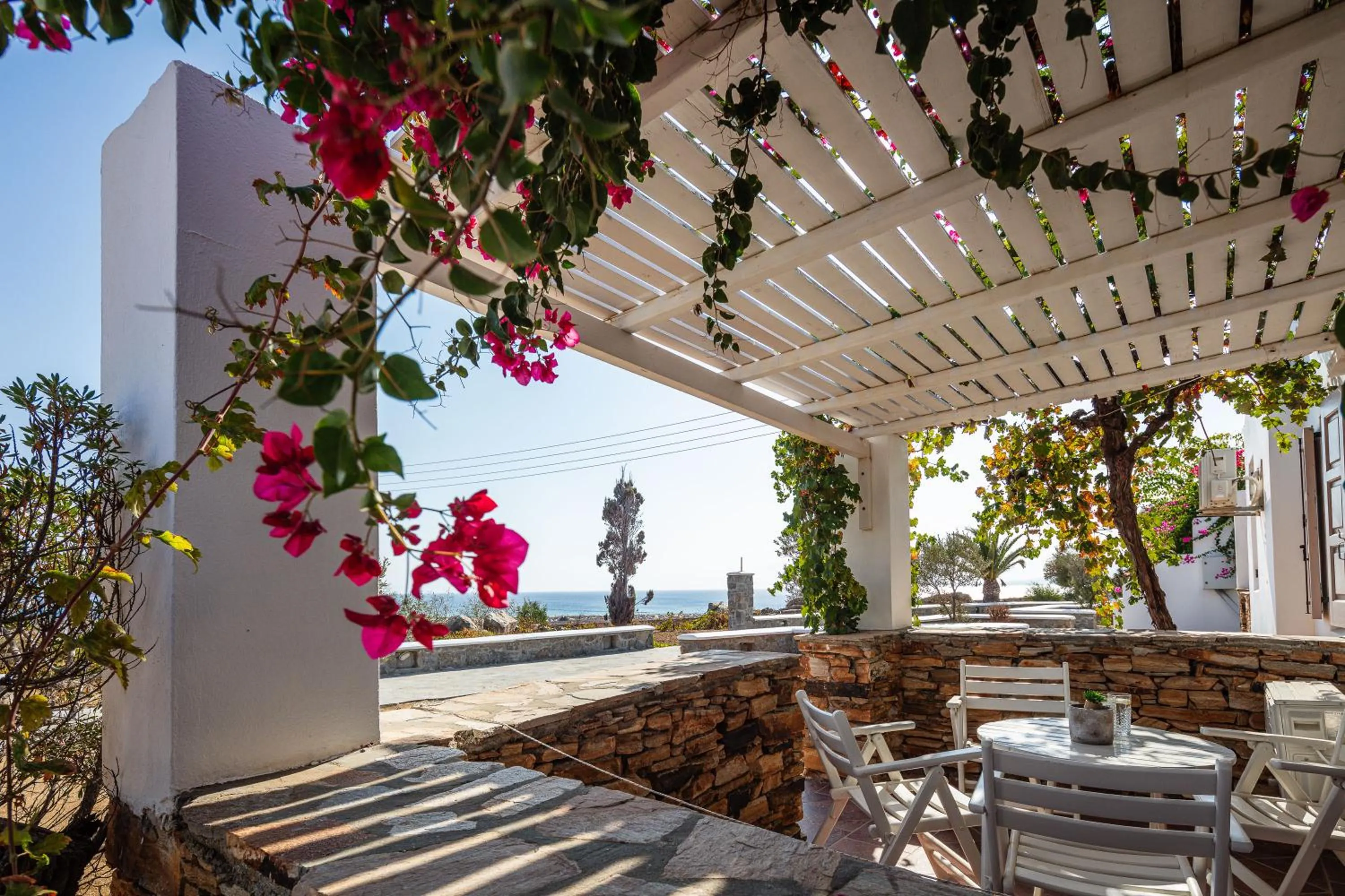Patio in Kavuras Village Hotel & Suites