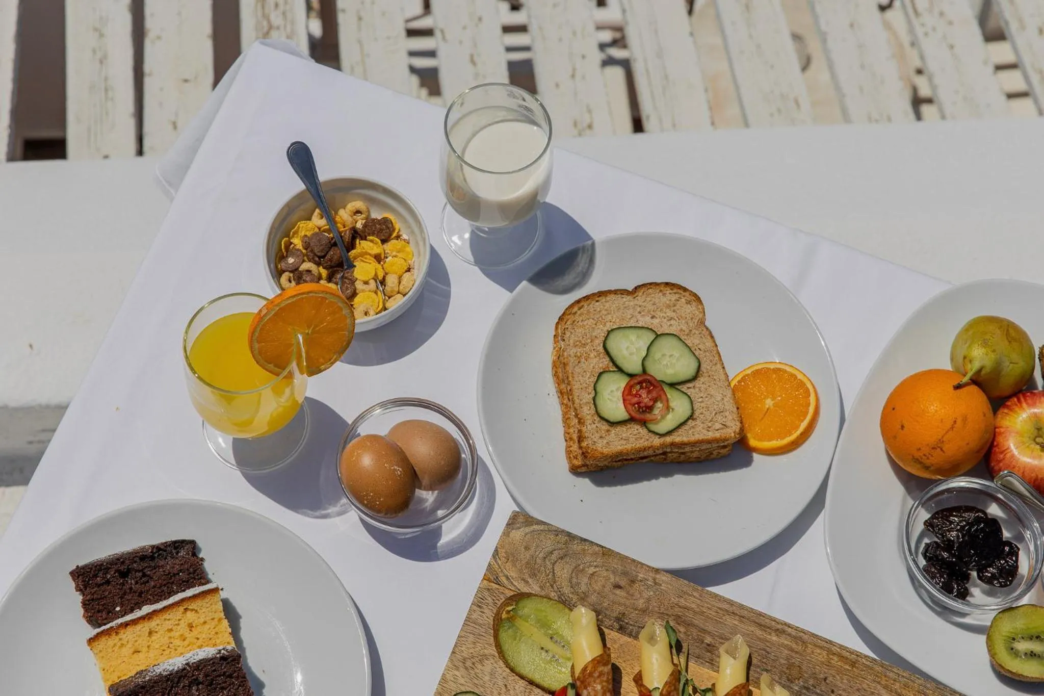 Breakfast in Kavuras Village Hotel & Suites