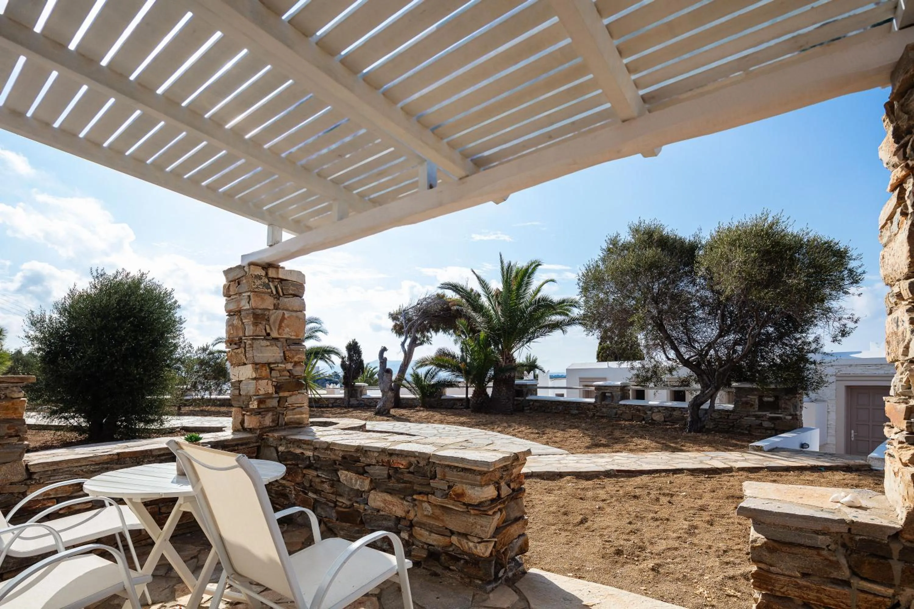 Patio in Kavuras Village Hotel & Suites