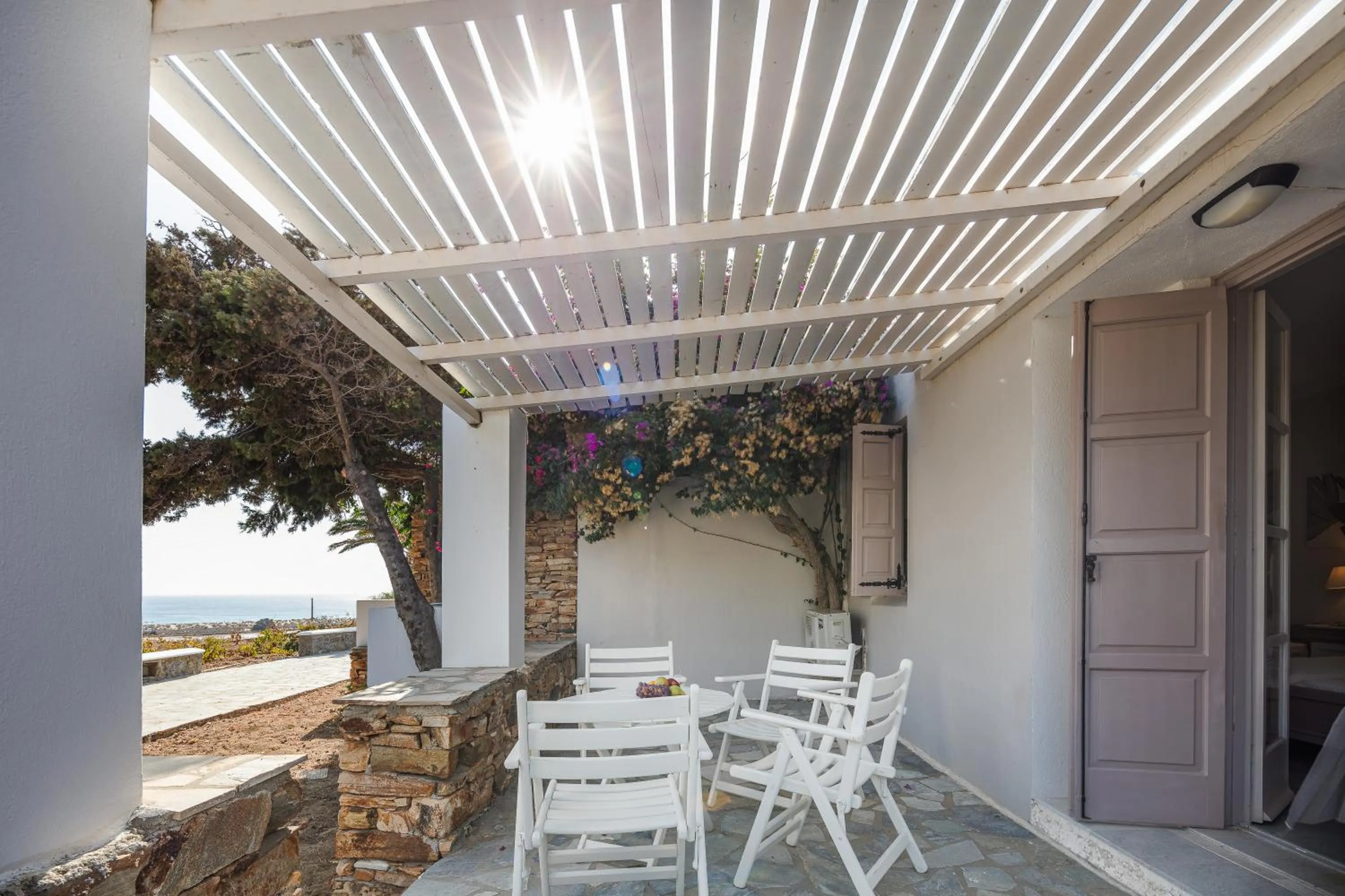 Patio in Kavuras Village Hotel & Suites