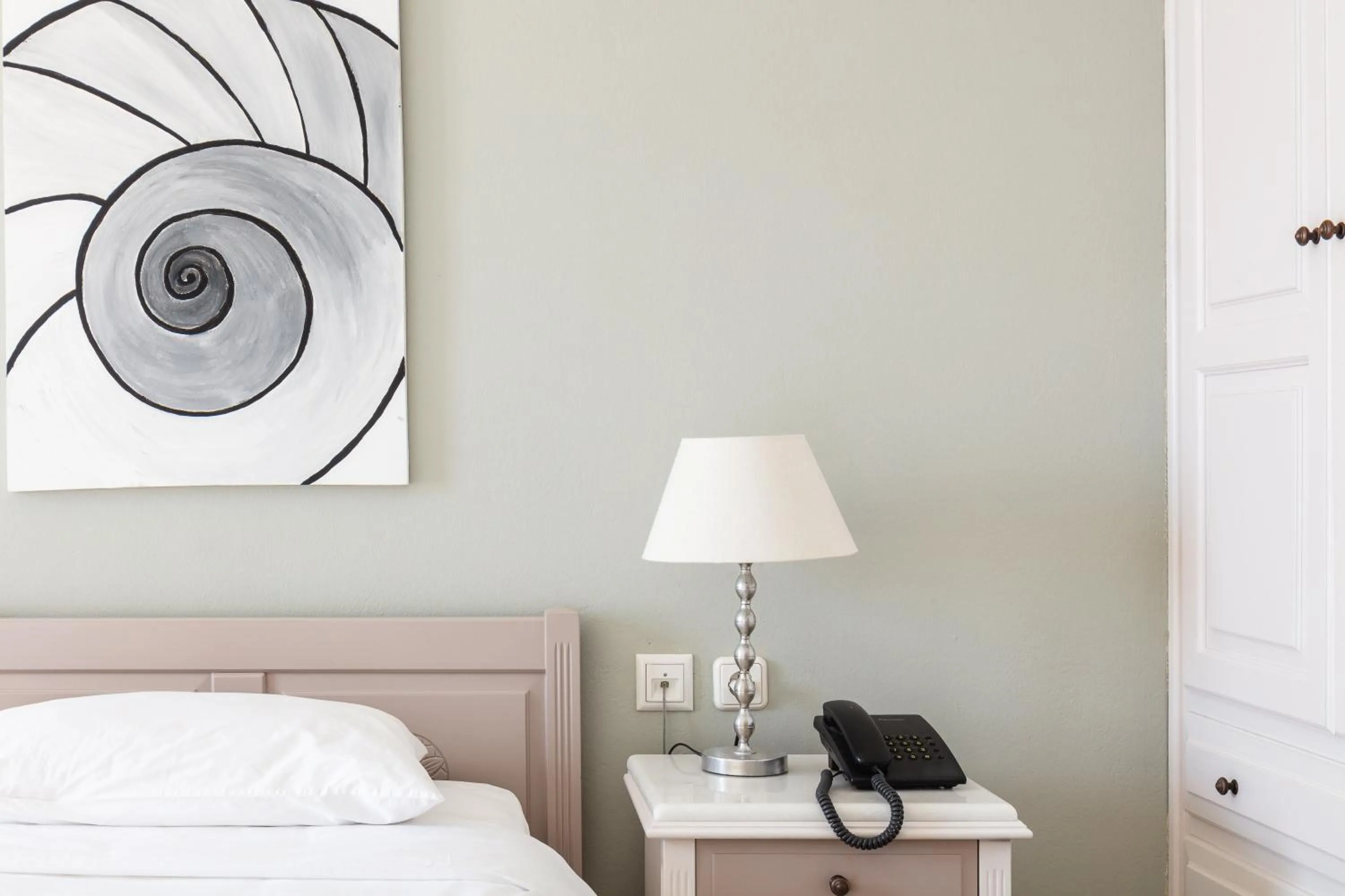 Bed in Kavuras Village Hotel & Suites