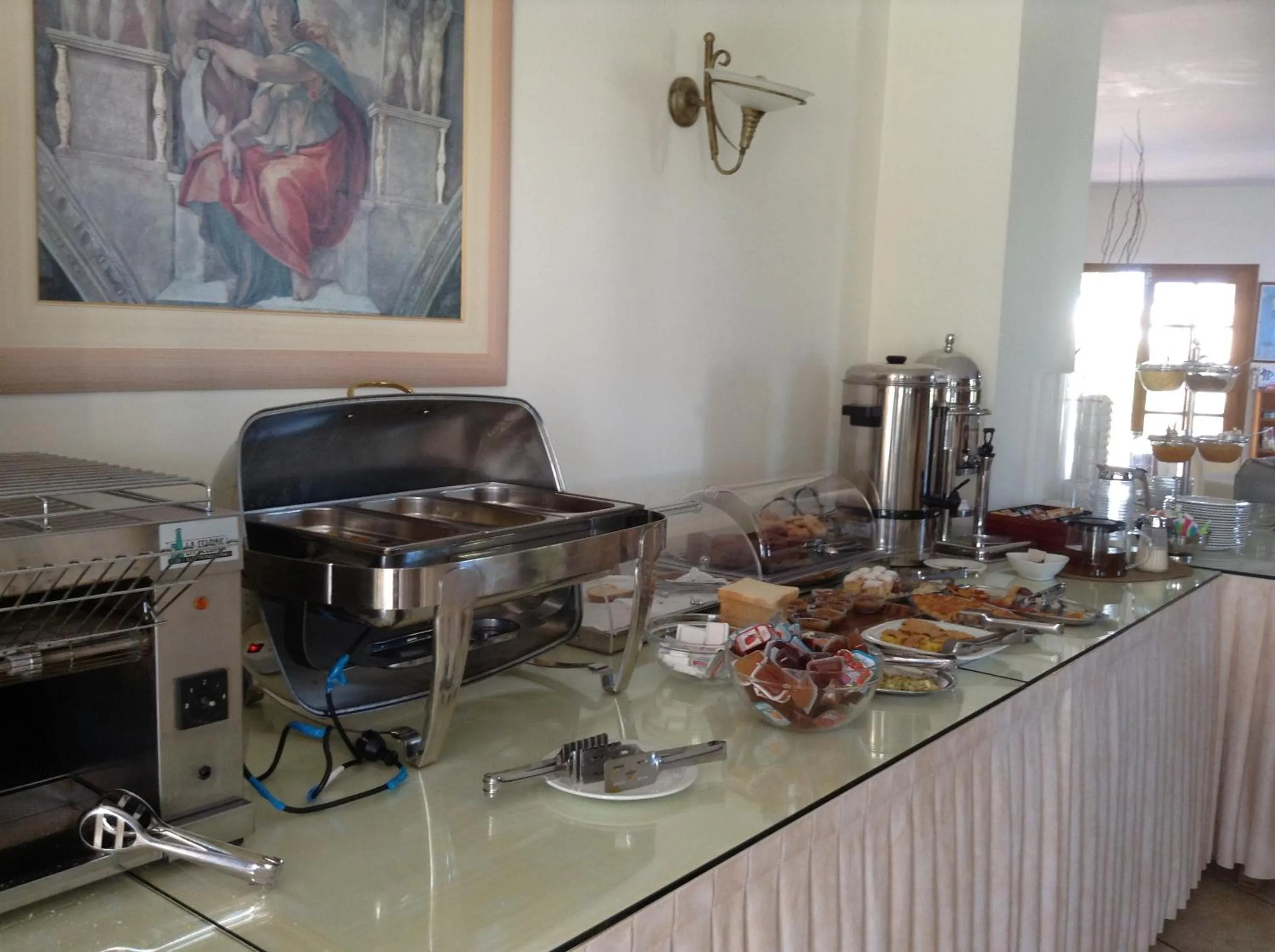 Buffet breakfast in Astir Of Naxos