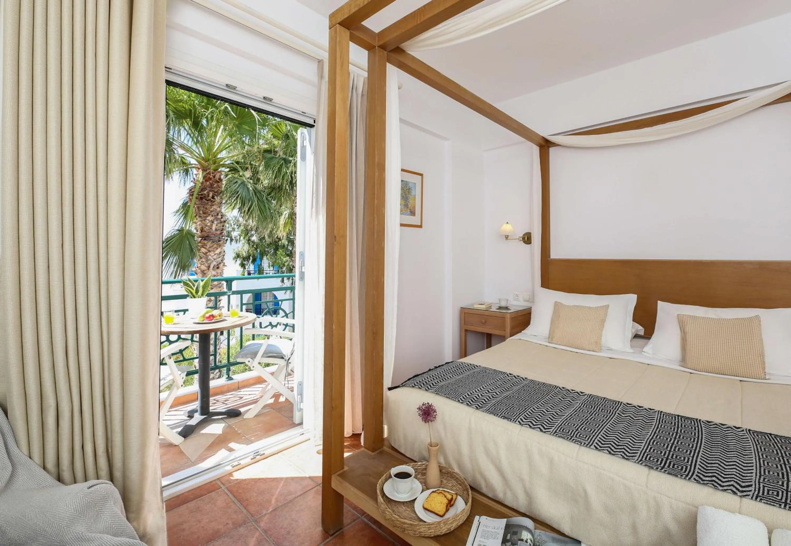 Bed in Astir Of Naxos