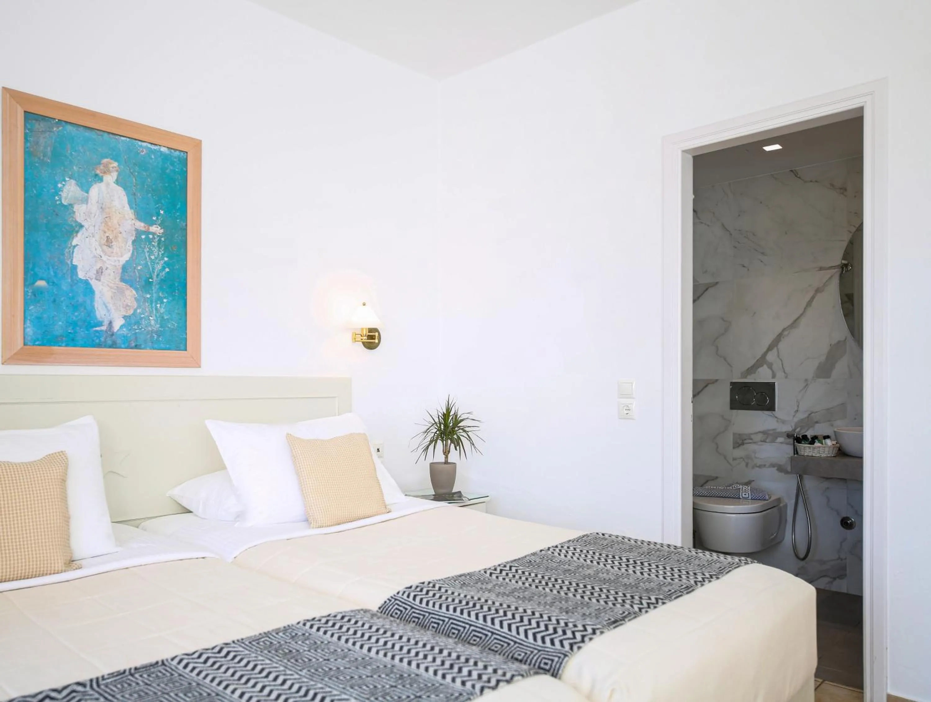 Bed in Astir Of Naxos