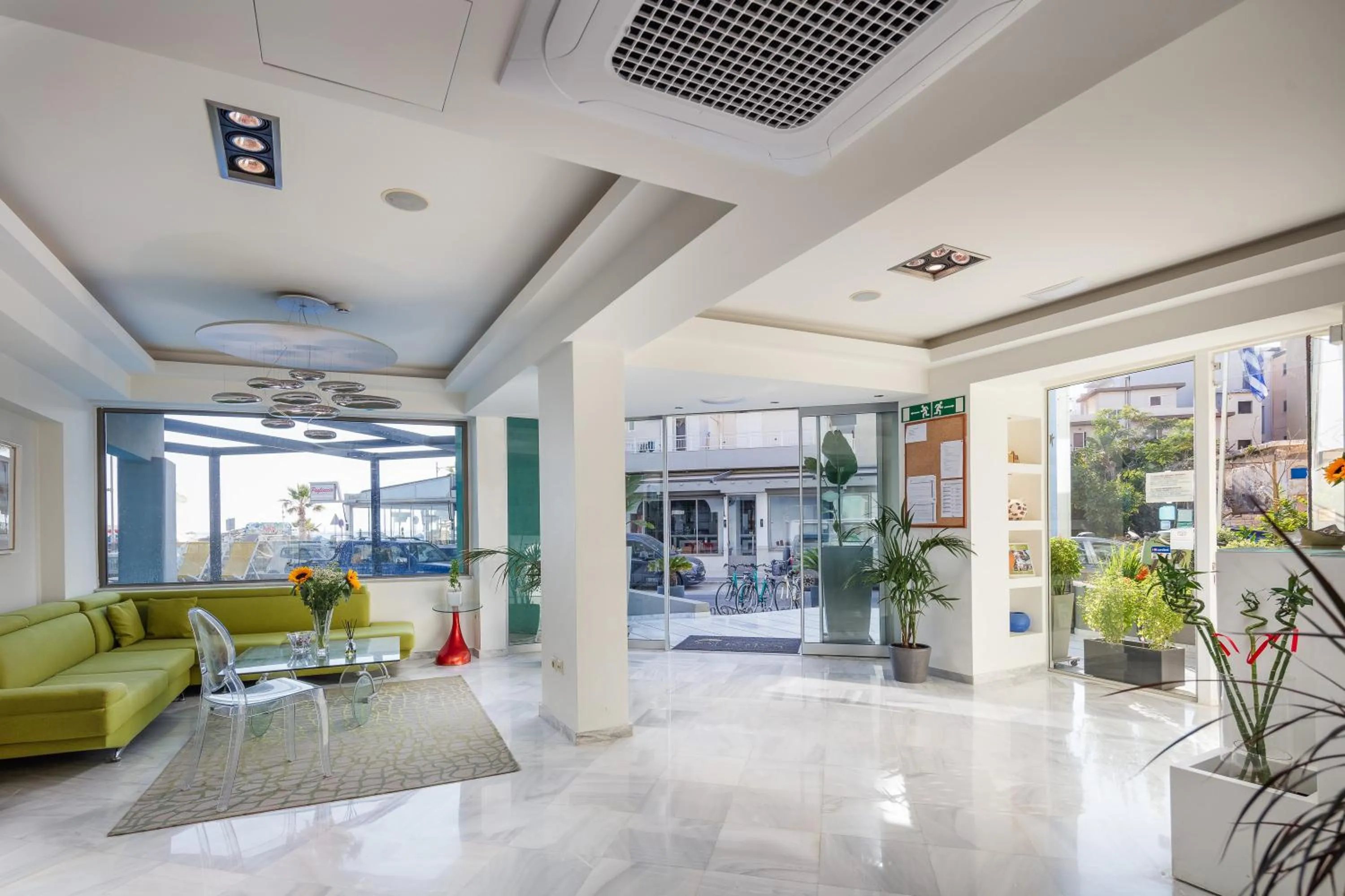 Lobby or reception in Steris Elegant Beach Hotel