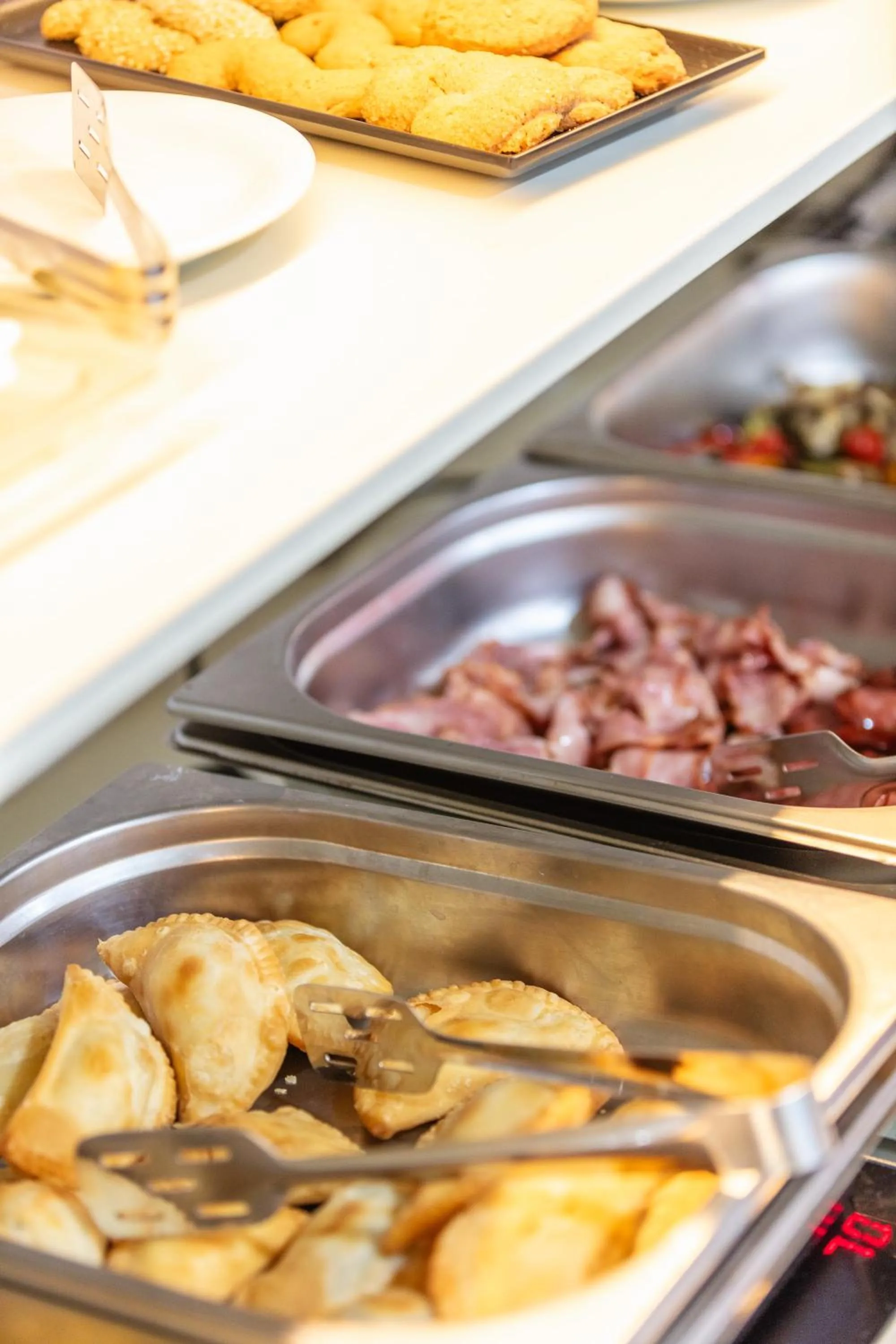 Breakfast in Steris Elegant Beach Hotel