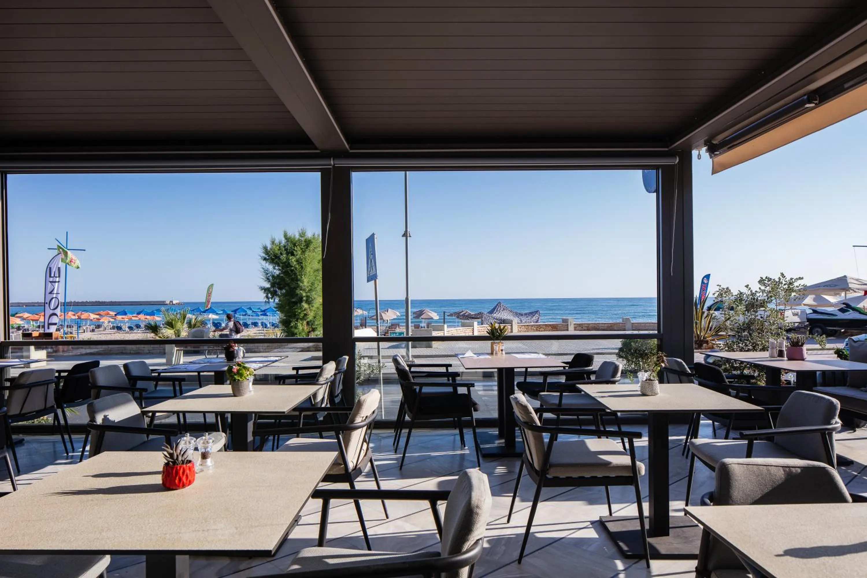 Sea view in Steris Elegant Beach Hotel