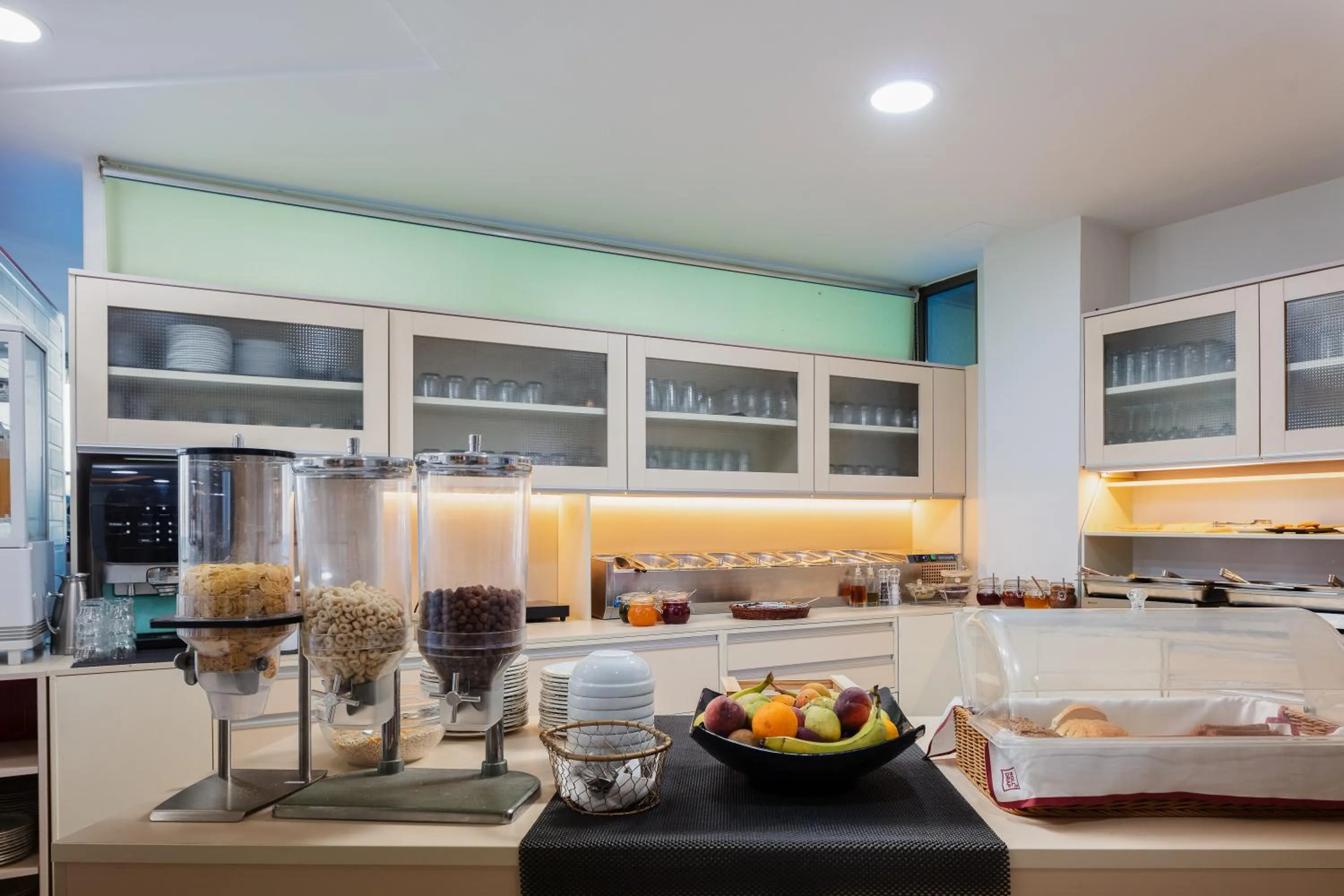 Breakfast in Steris Elegant Beach Hotel