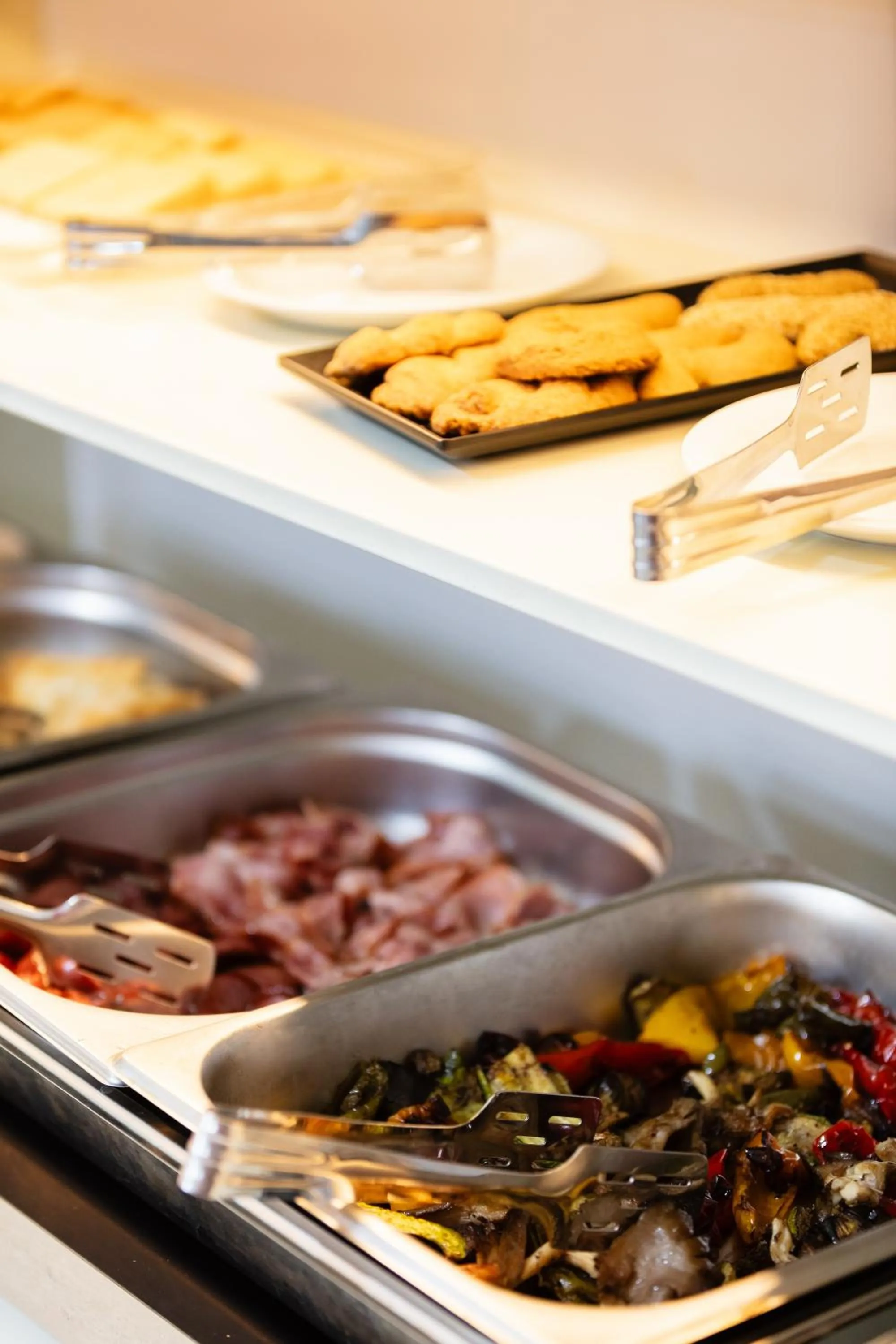 Buffet breakfast in Steris Elegant Beach Hotel