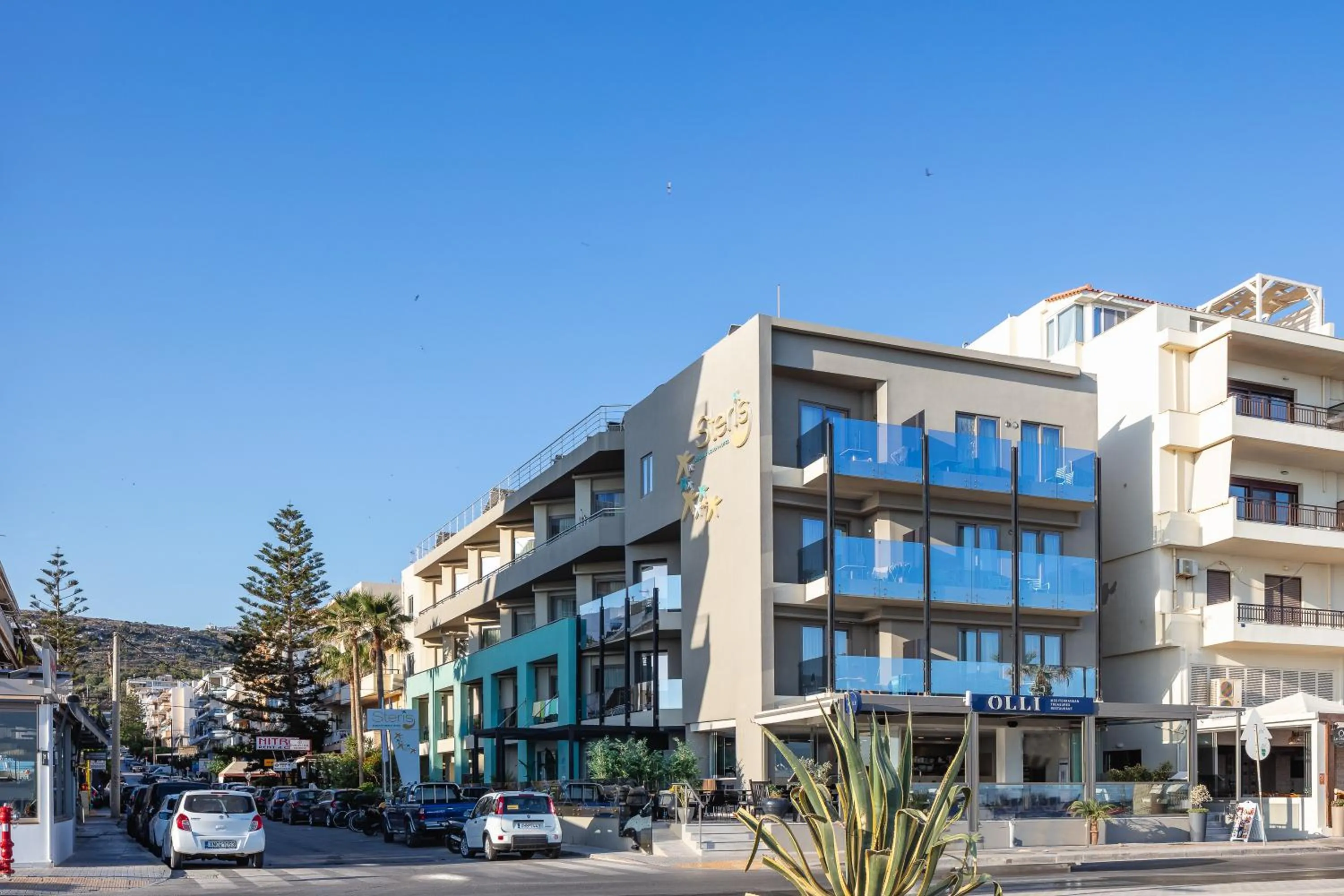 Property building in Steris Elegant Beach Hotel