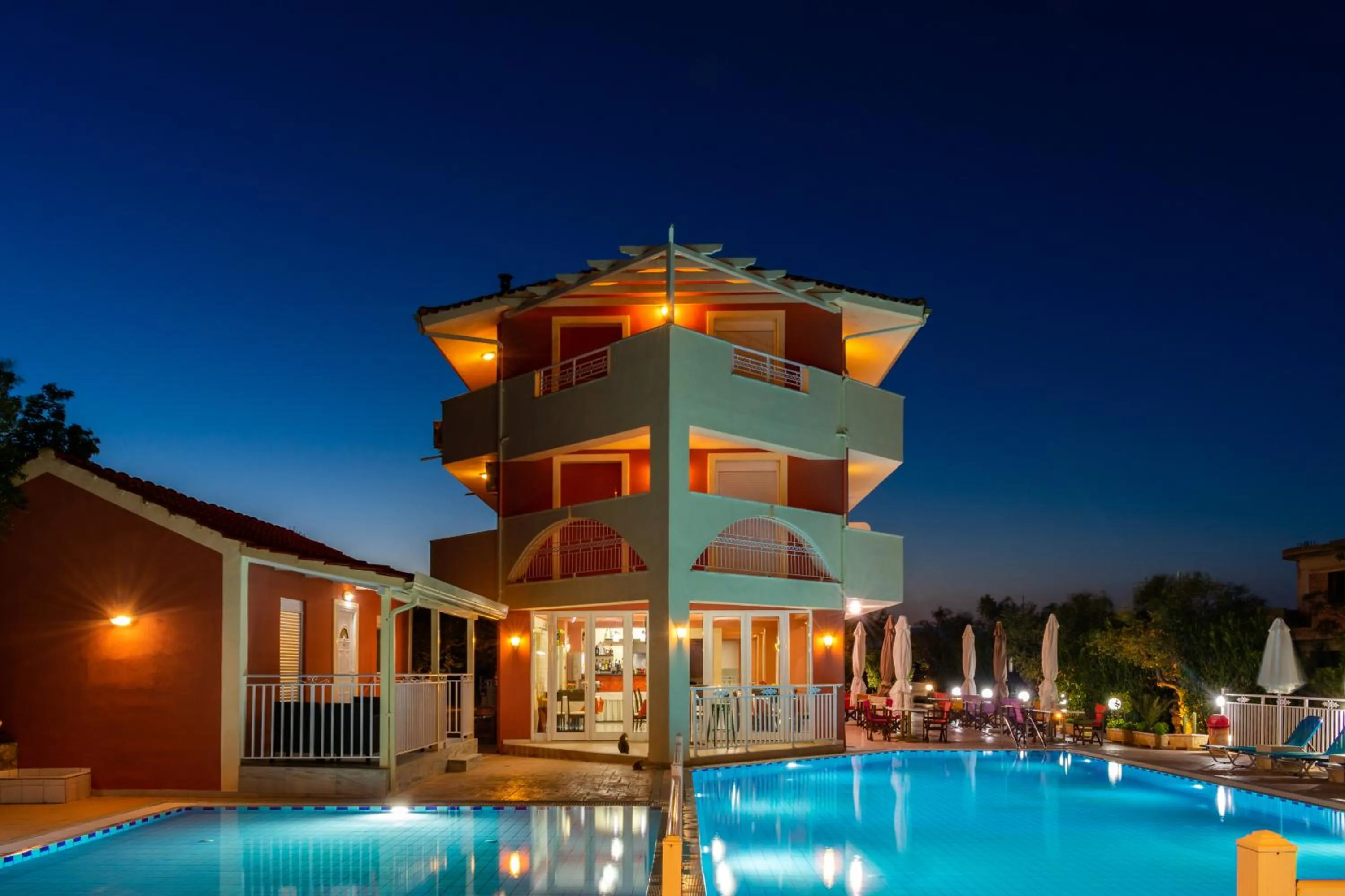 Property building in Zante Pantheon Hotel