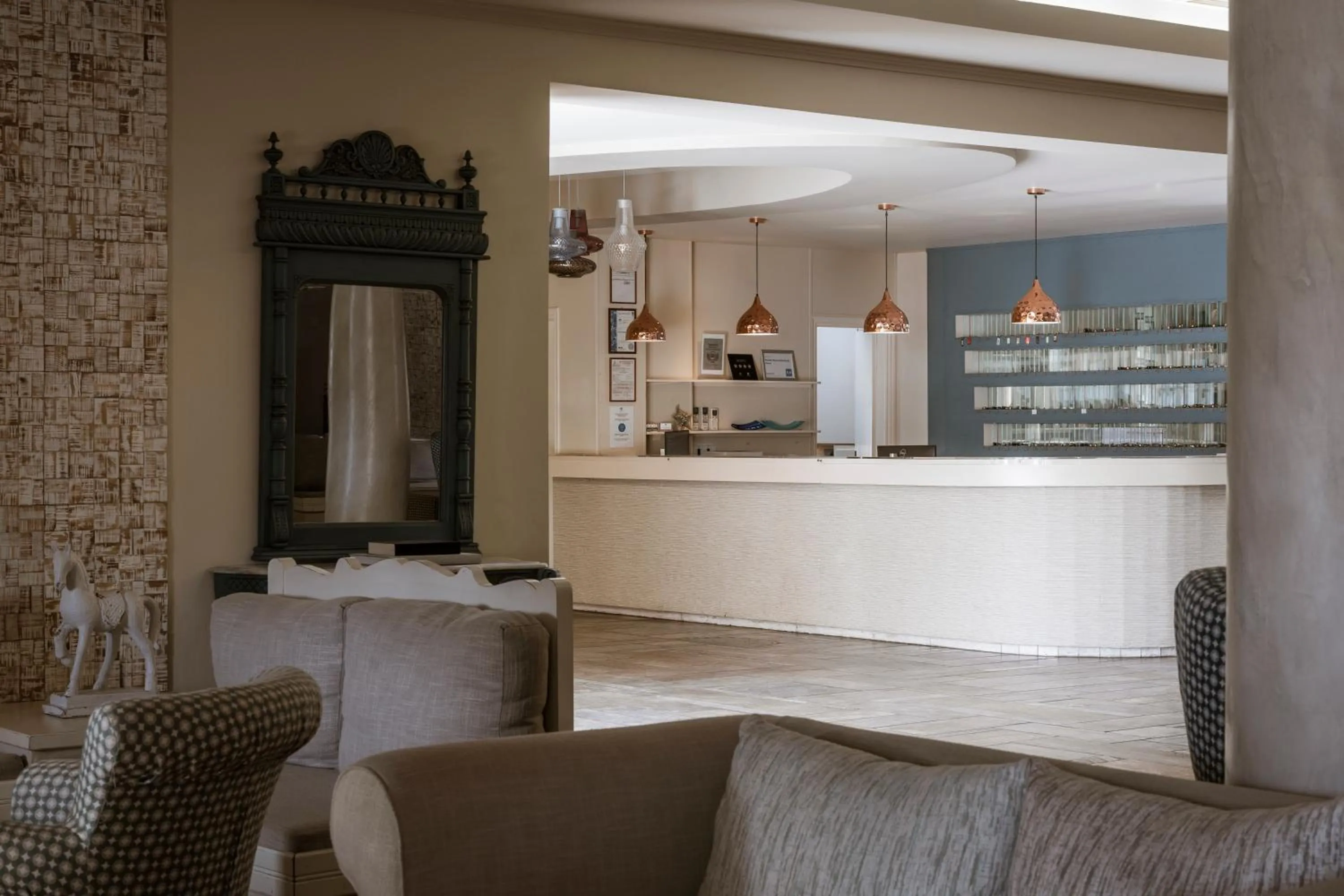 Lobby or reception in Dolphin Bay Seaside Resort & Suites