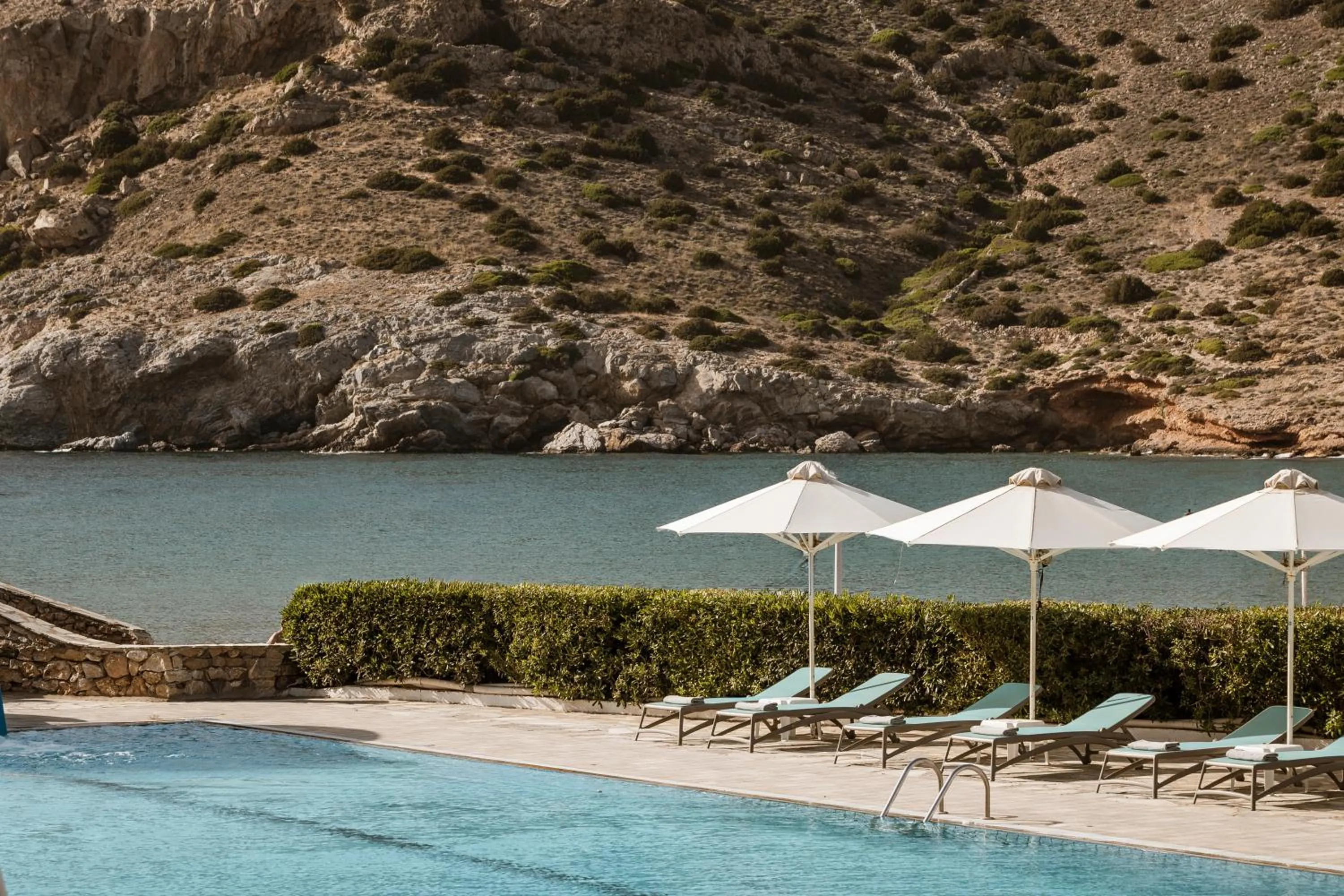 Swimming pool in Dolphin Bay Seaside Resort & Suites