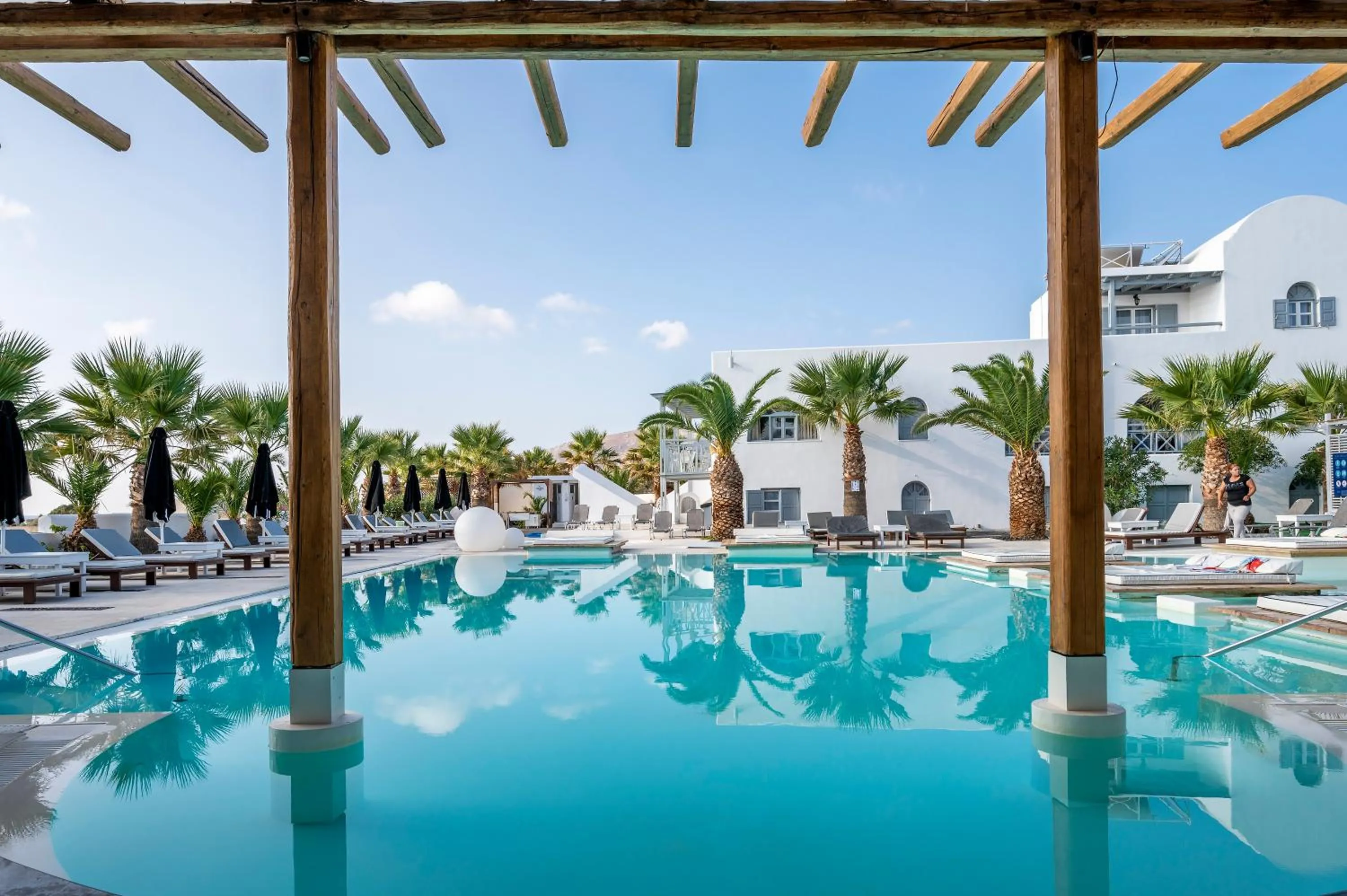 Swimming pool in Smy Mediterranean White Santorini