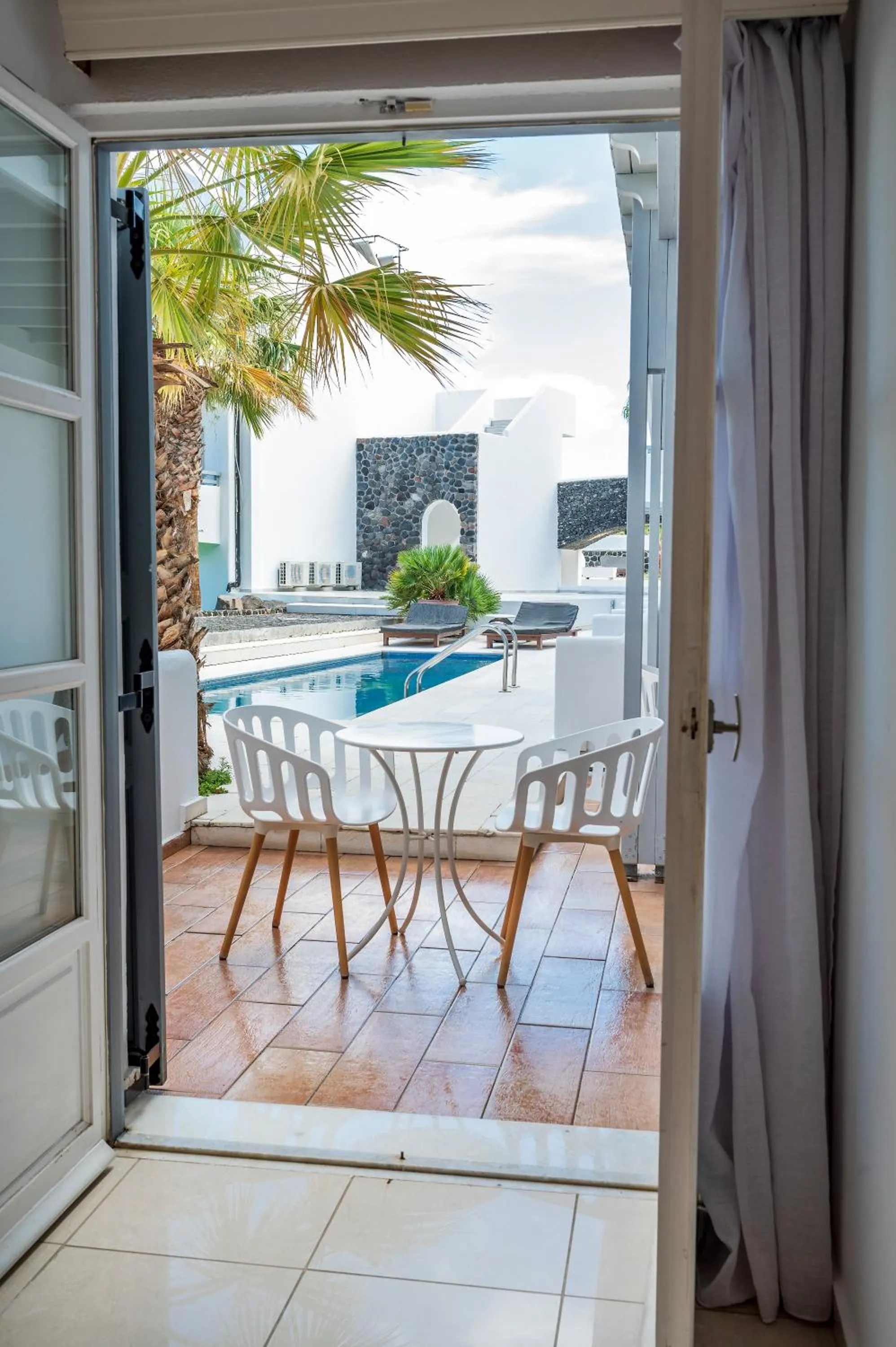 Balcony/Terrace in Smy Mediterranean White Santorini