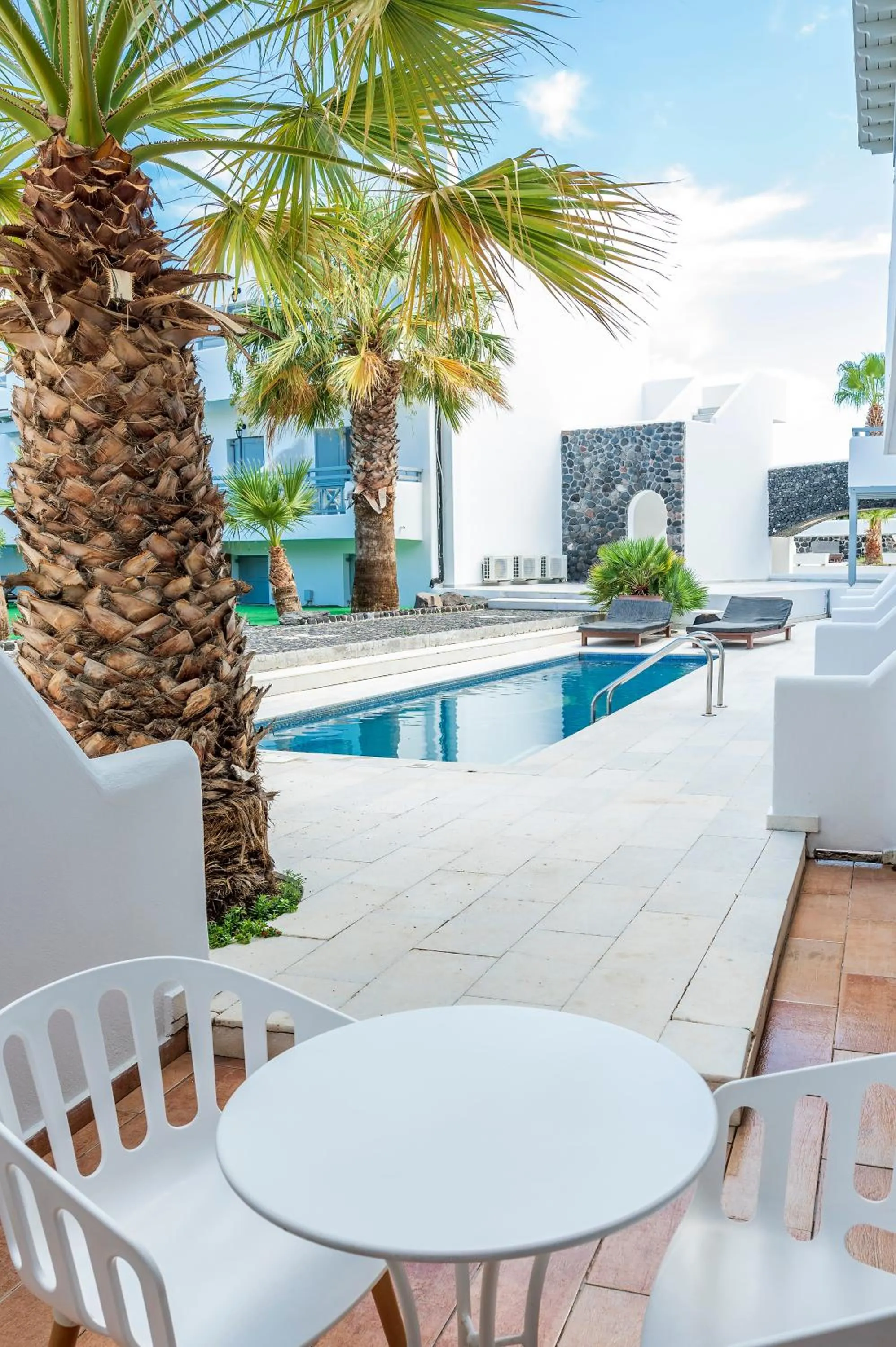 Balcony/Terrace in Smy Mediterranean White Santorini