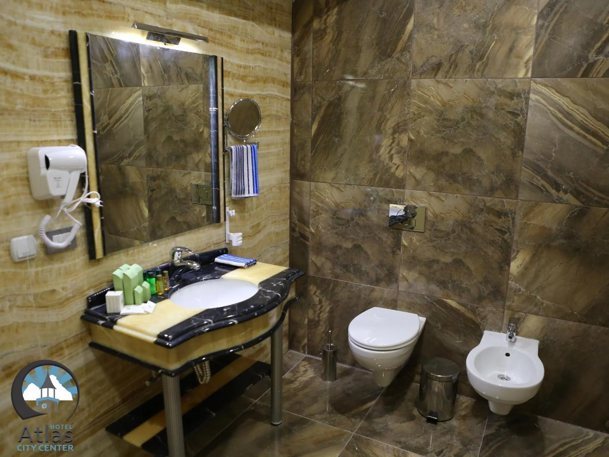 Bathroom in Atlas City Center Hotel