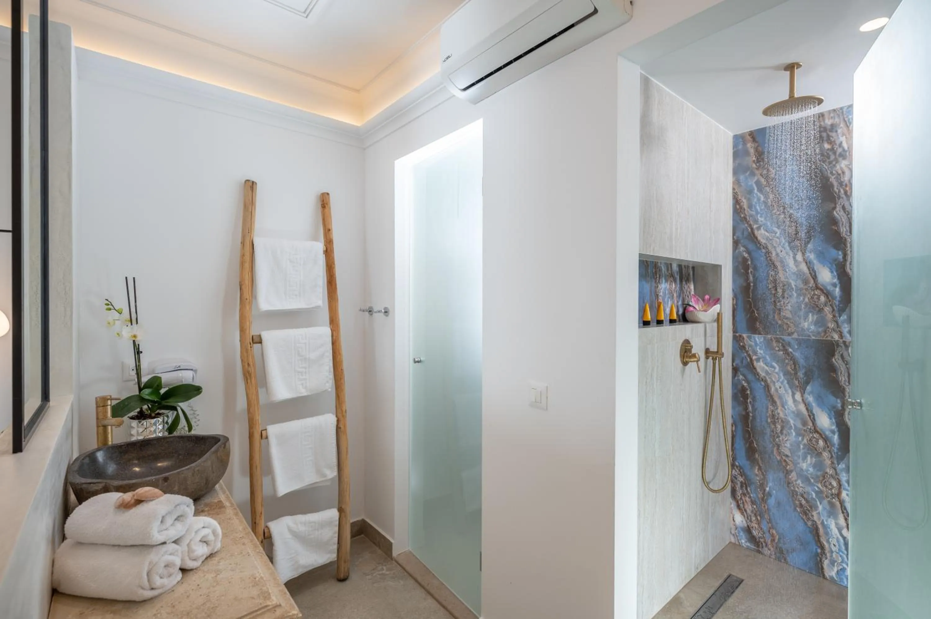 Bed in Parthenis Beach, Suites by the Sea