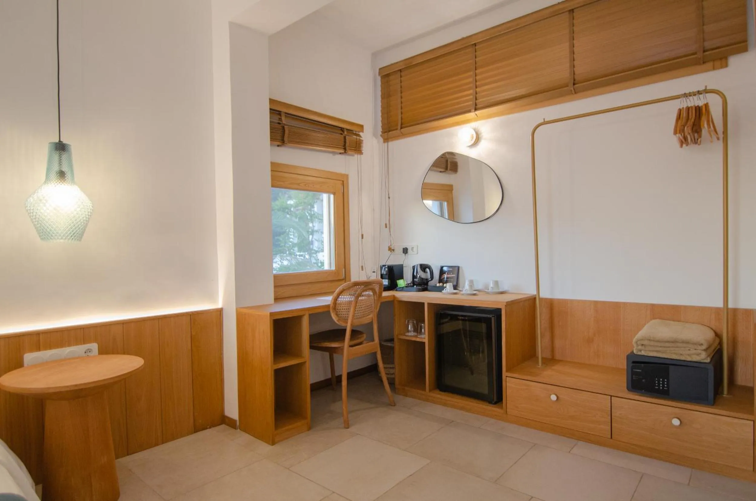 Seating area in Dionysos Seaside Resort Ios