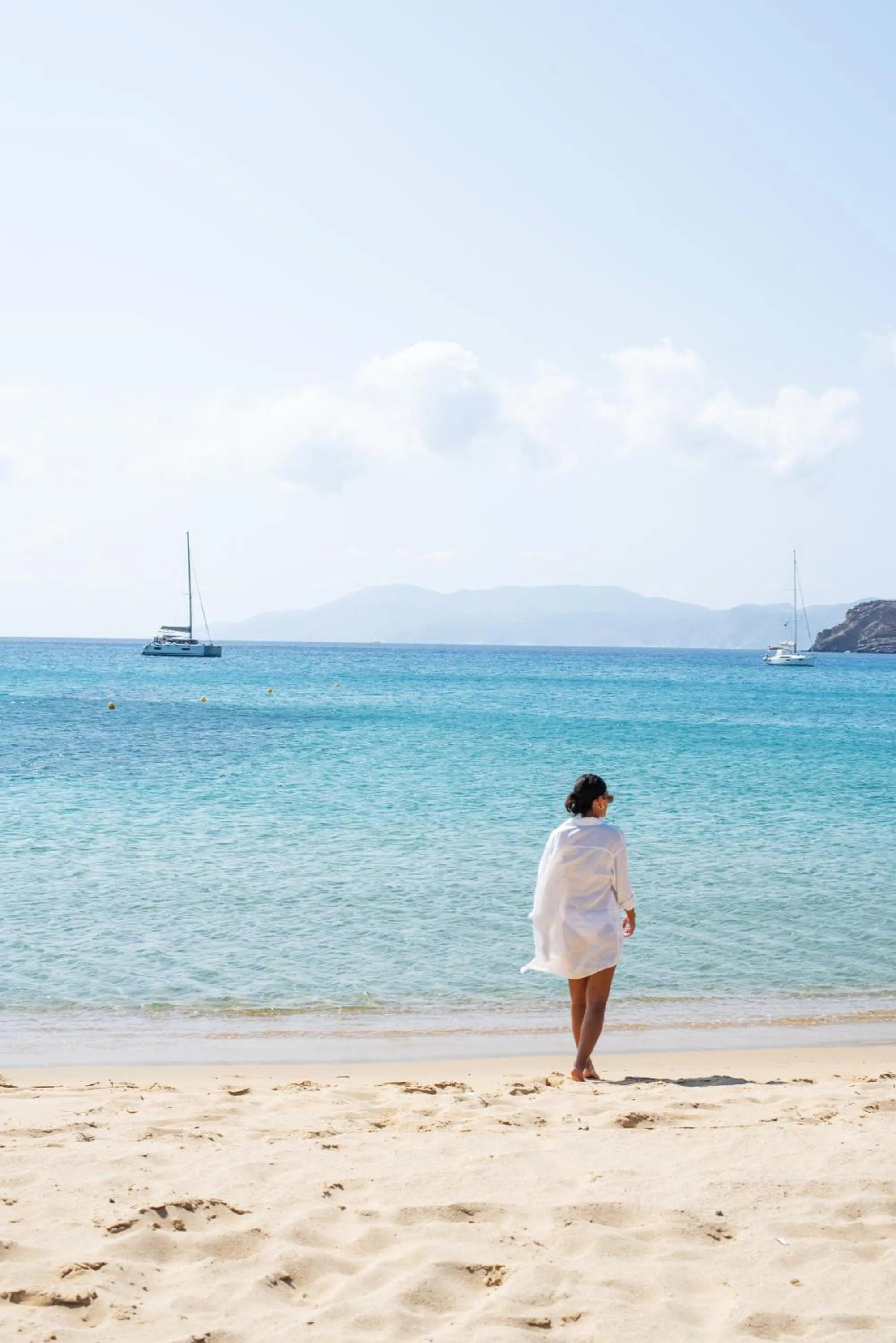 People in Dionysos Seaside Resort Ios