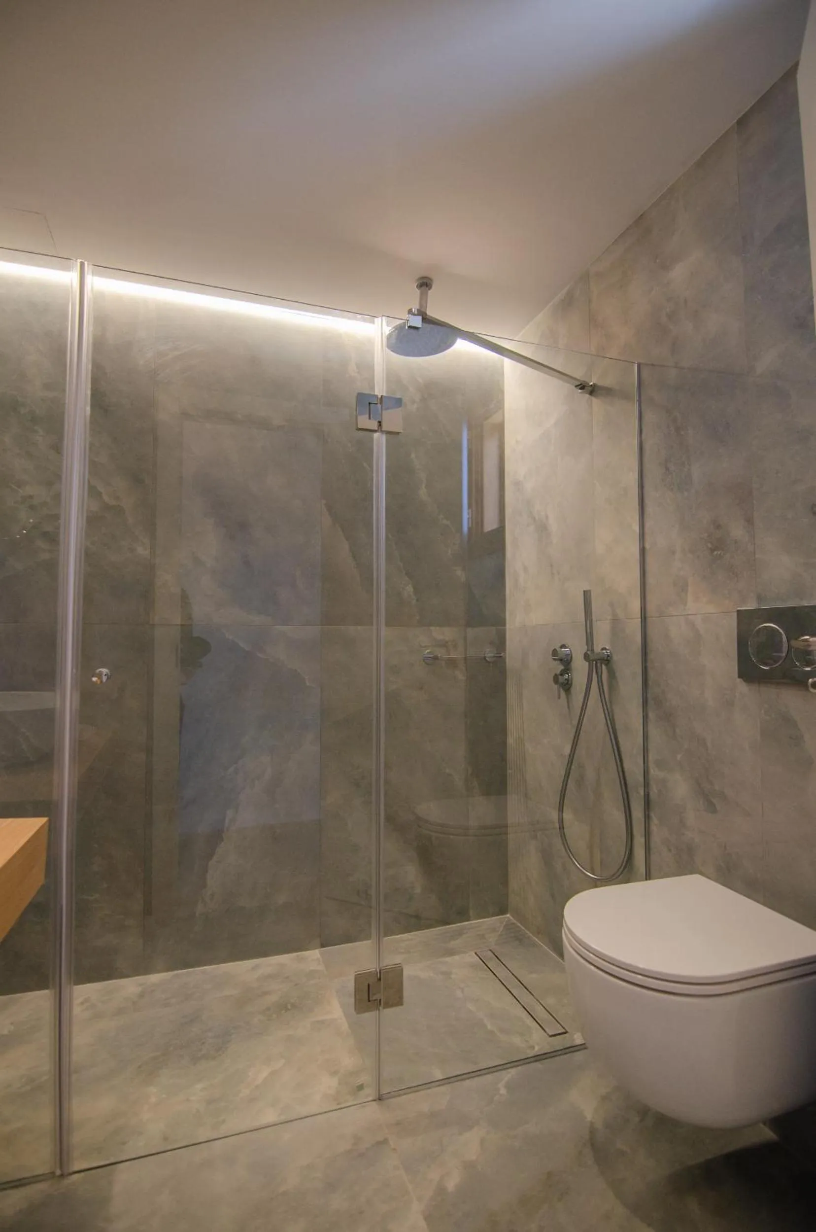 Shower in Dionysos Seaside Resort Ios