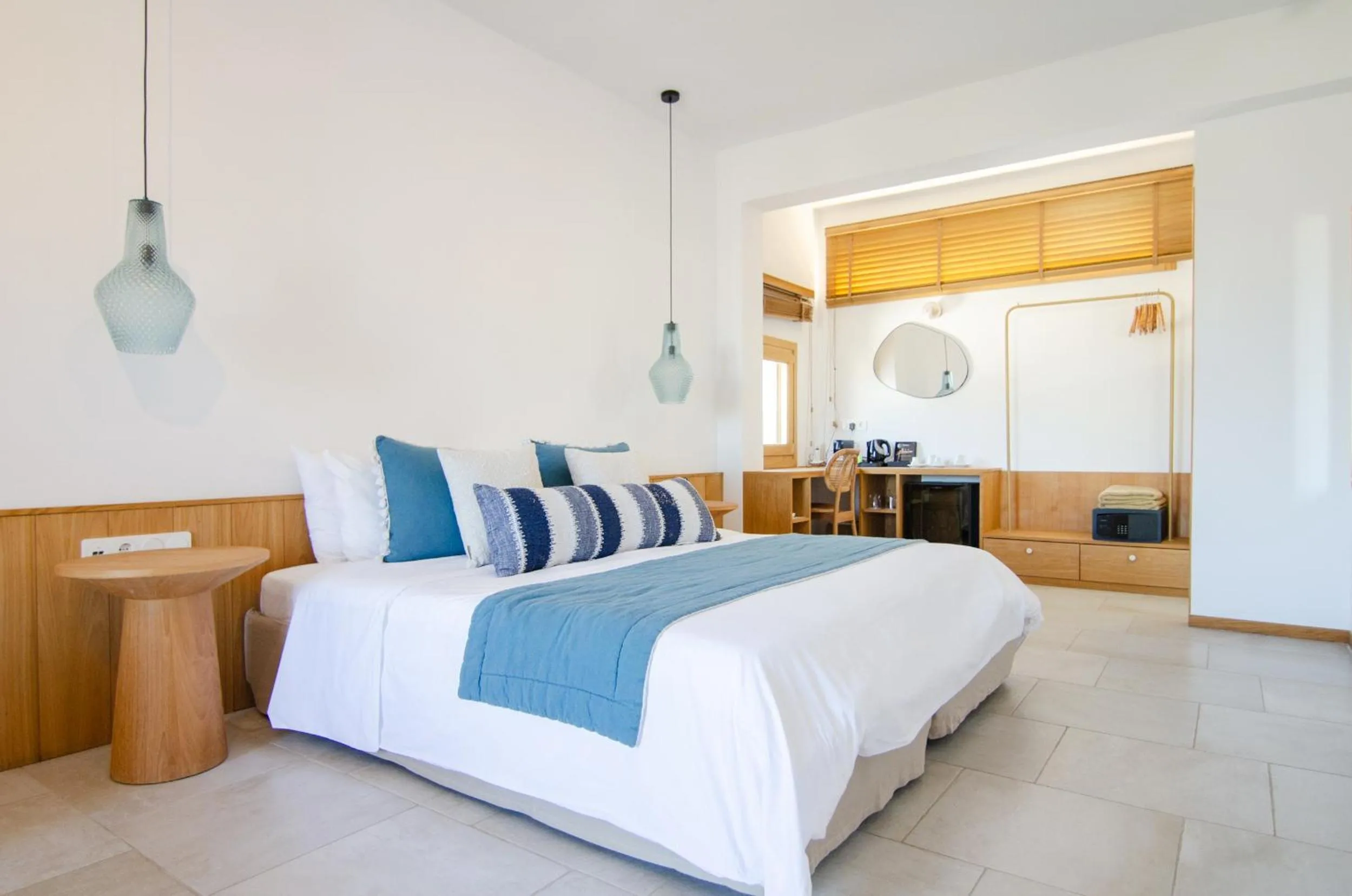 Photo of the whole room, Bed in Dionysos Seaside Resort Ios