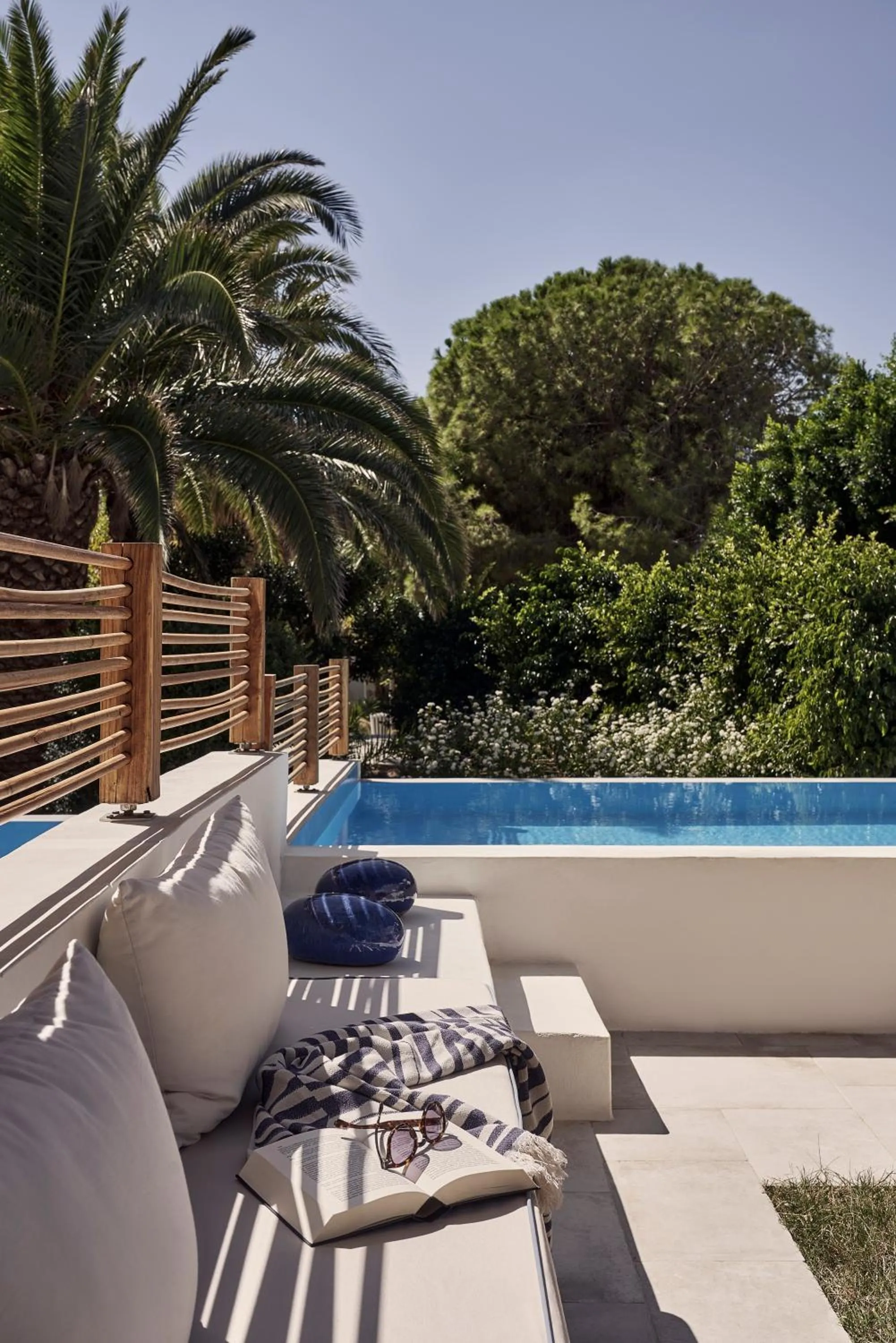 Seating area in Dionysos Seaside Resort Ios
